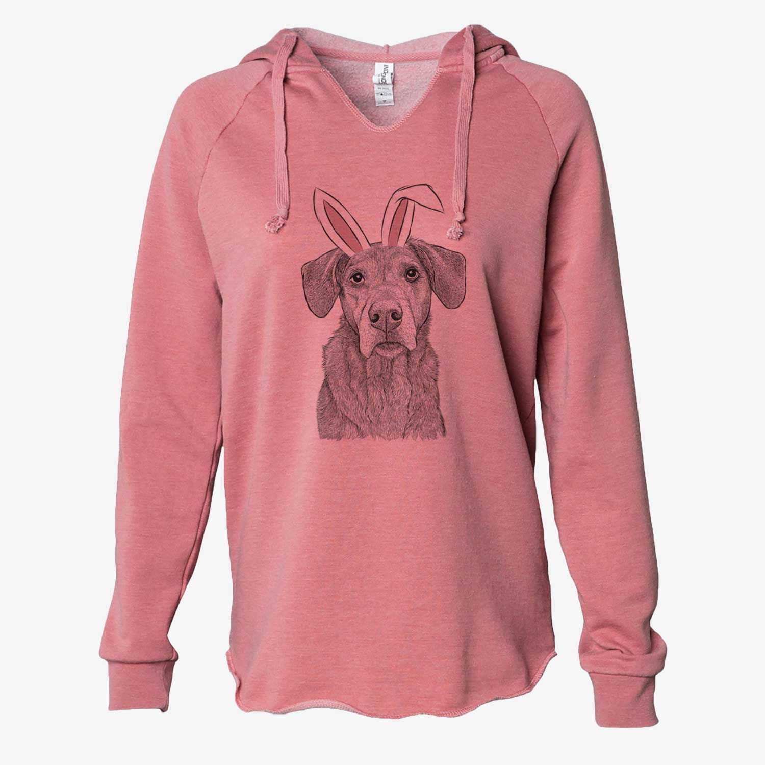 Easter Gravy the Plott Hound Beagle Mix - Cali Wave Hooded Sweatshirt - Image 6