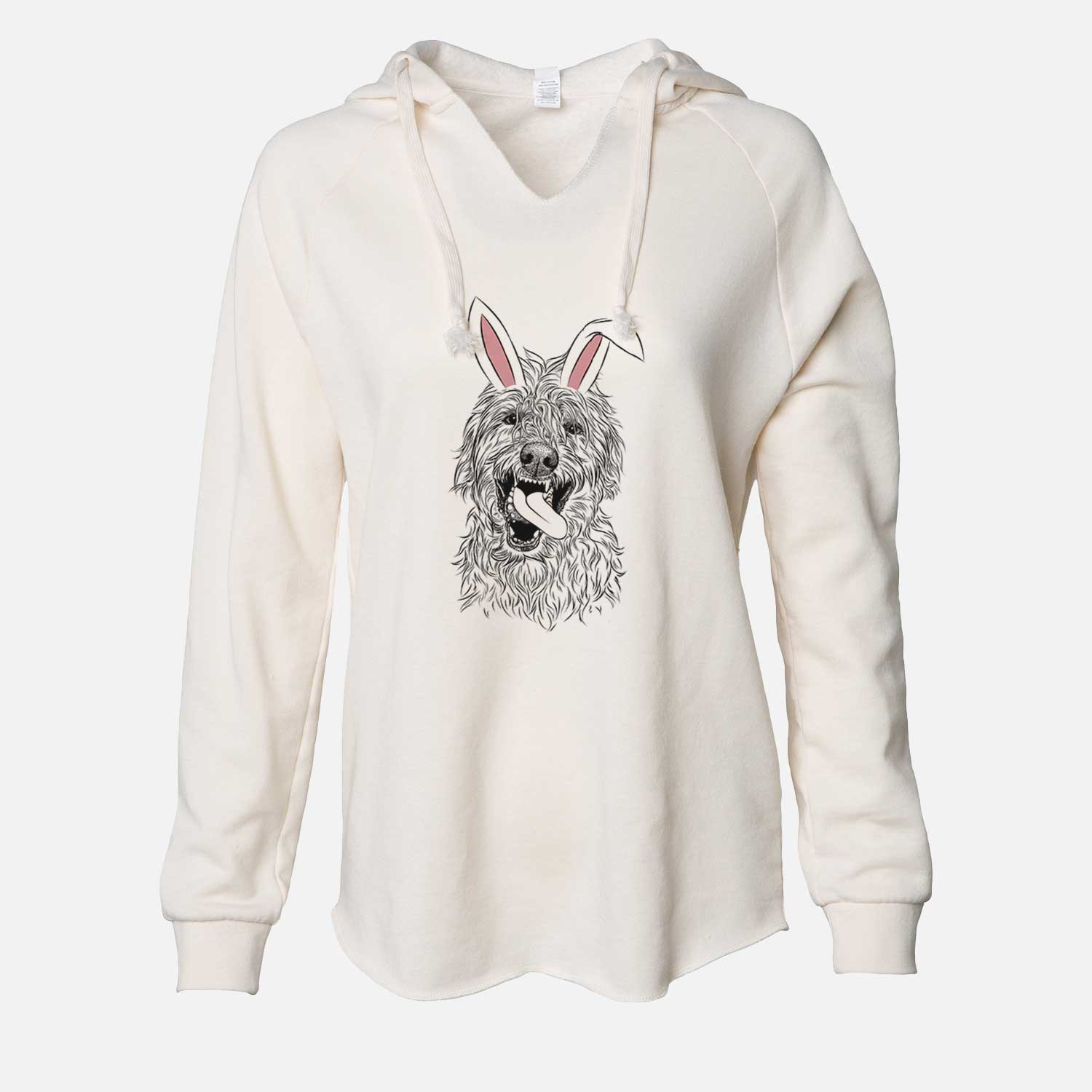 Easter Groot the Irish Wolfhound - Cali Wave Hooded Sweatshirt