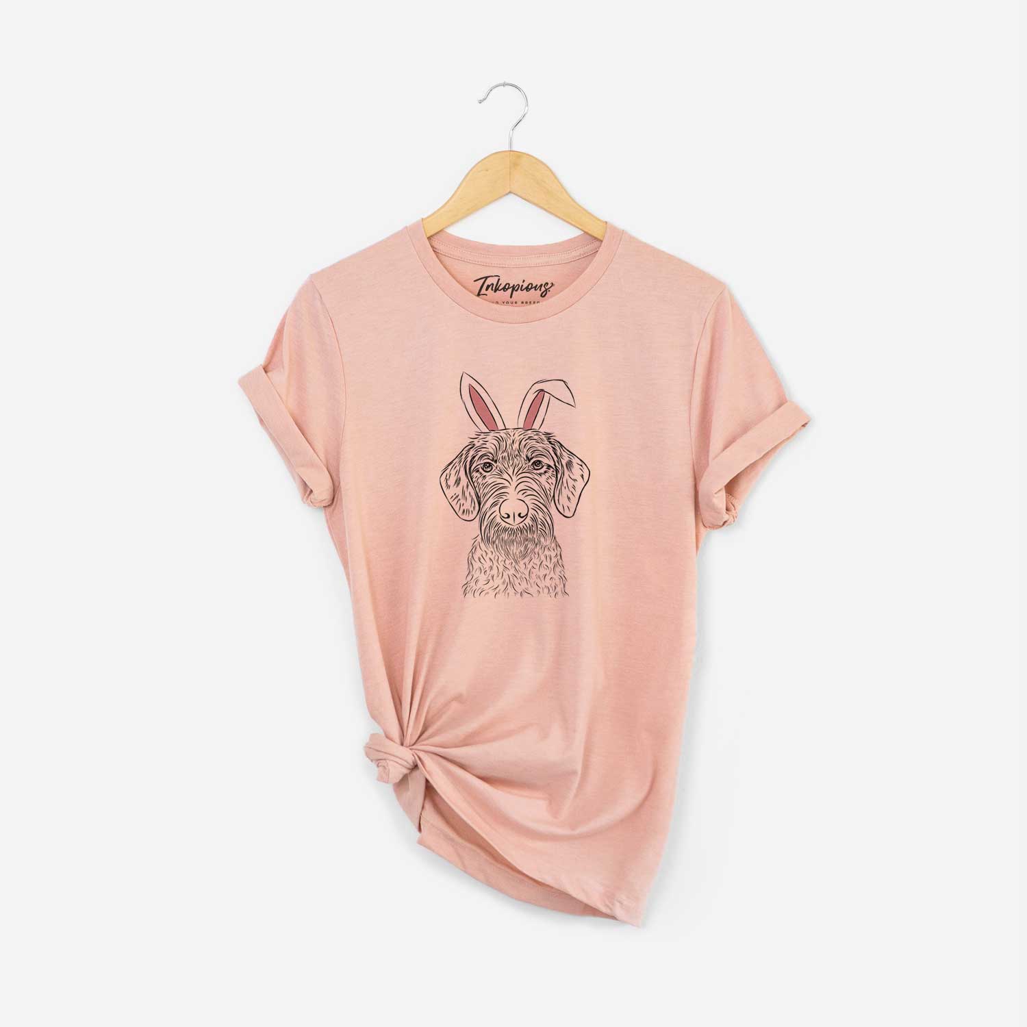 Easter Gus the German Wirehaired Pointer - Unisex Crewneck
