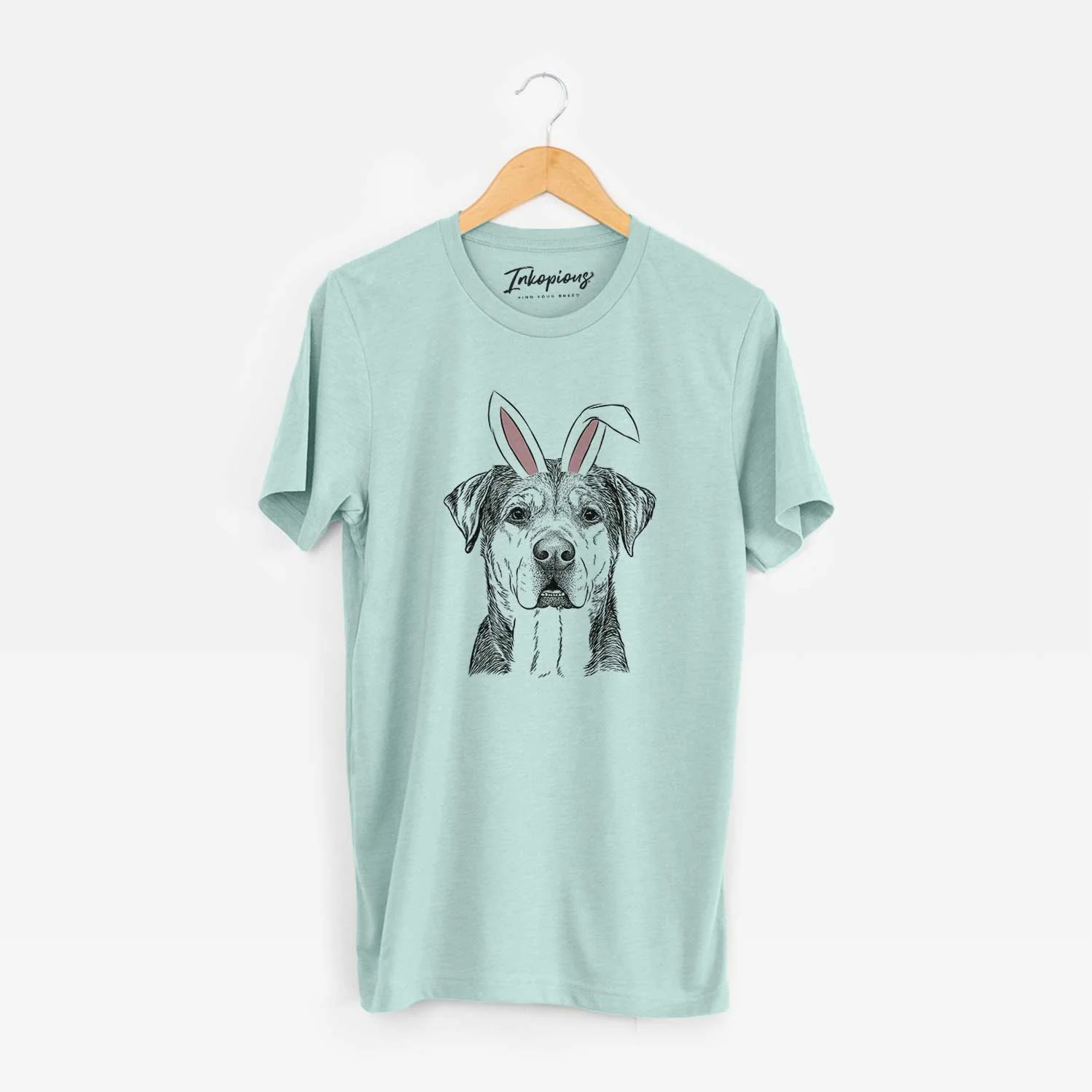 Easter Gus the Rottweiler Mix - Unisex Crewneck - Image 9