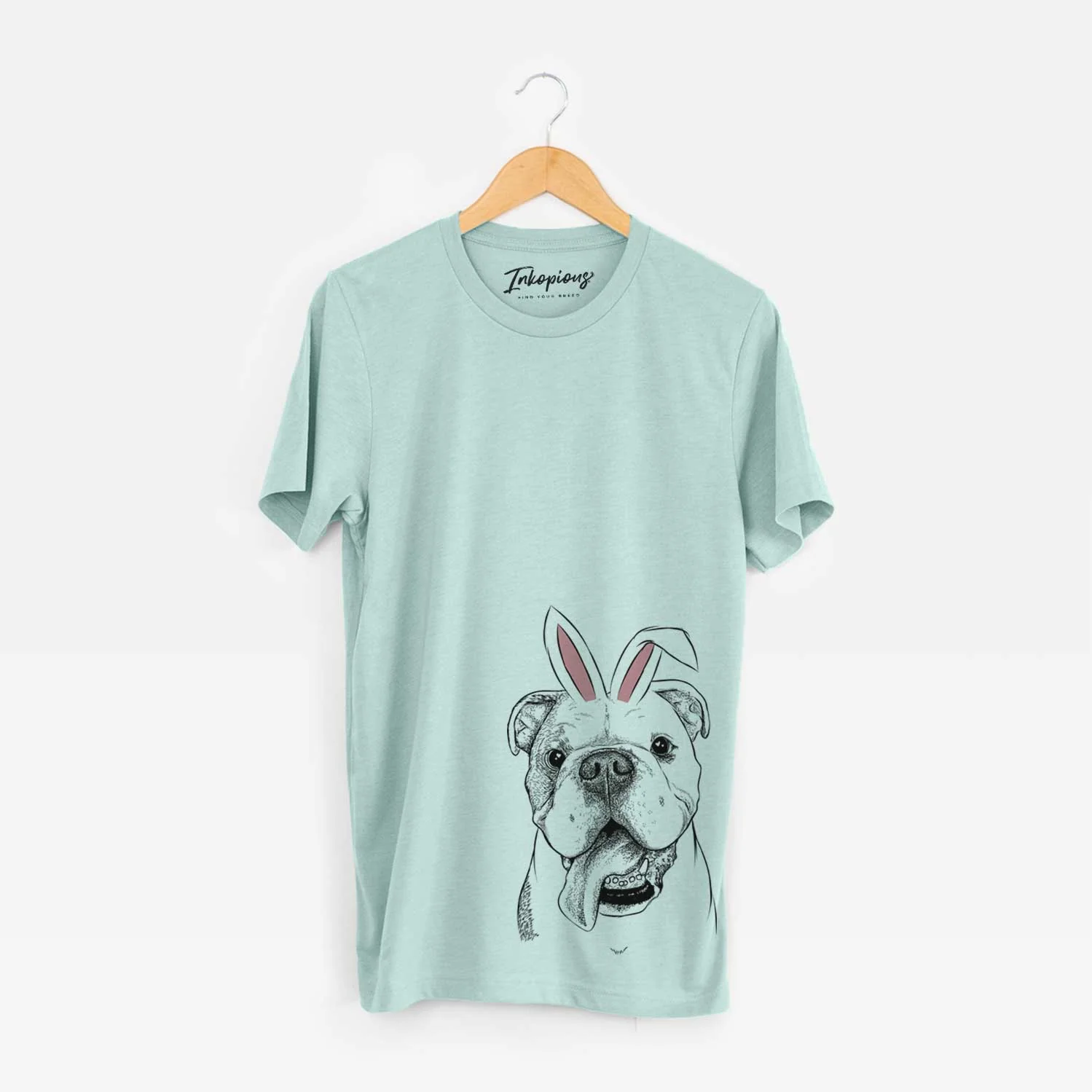 Easter Hank the English Bulldog - Unisex Crewneck - Image 5