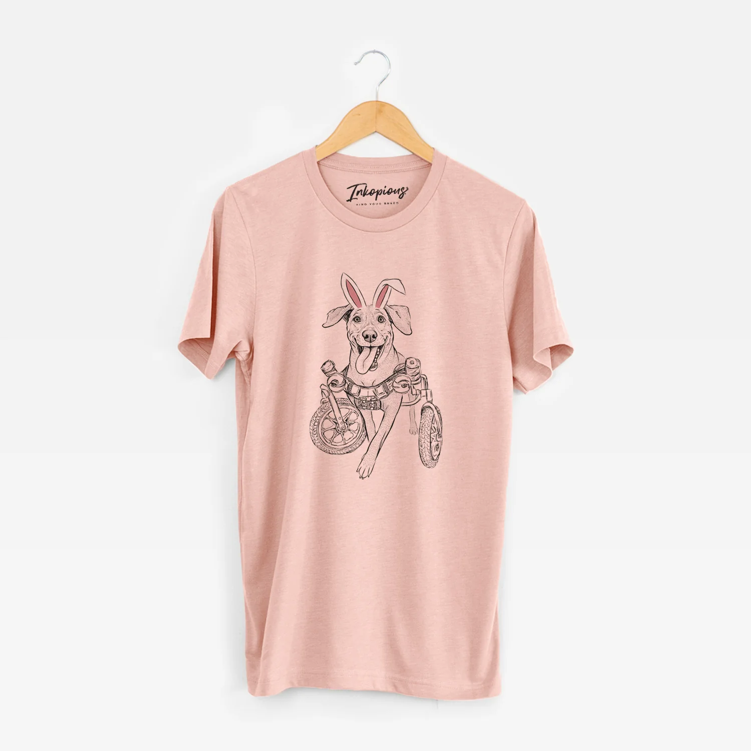 Easter Hannah the Pitbull Mix - Unisex Crewneck - Image 7