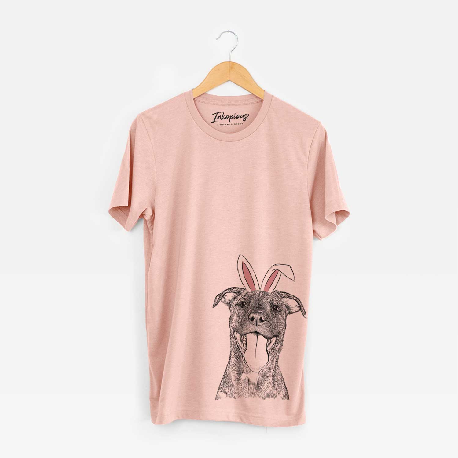 Easter Harley the Pitbull Mix - Unisex Crewneck - Image 3