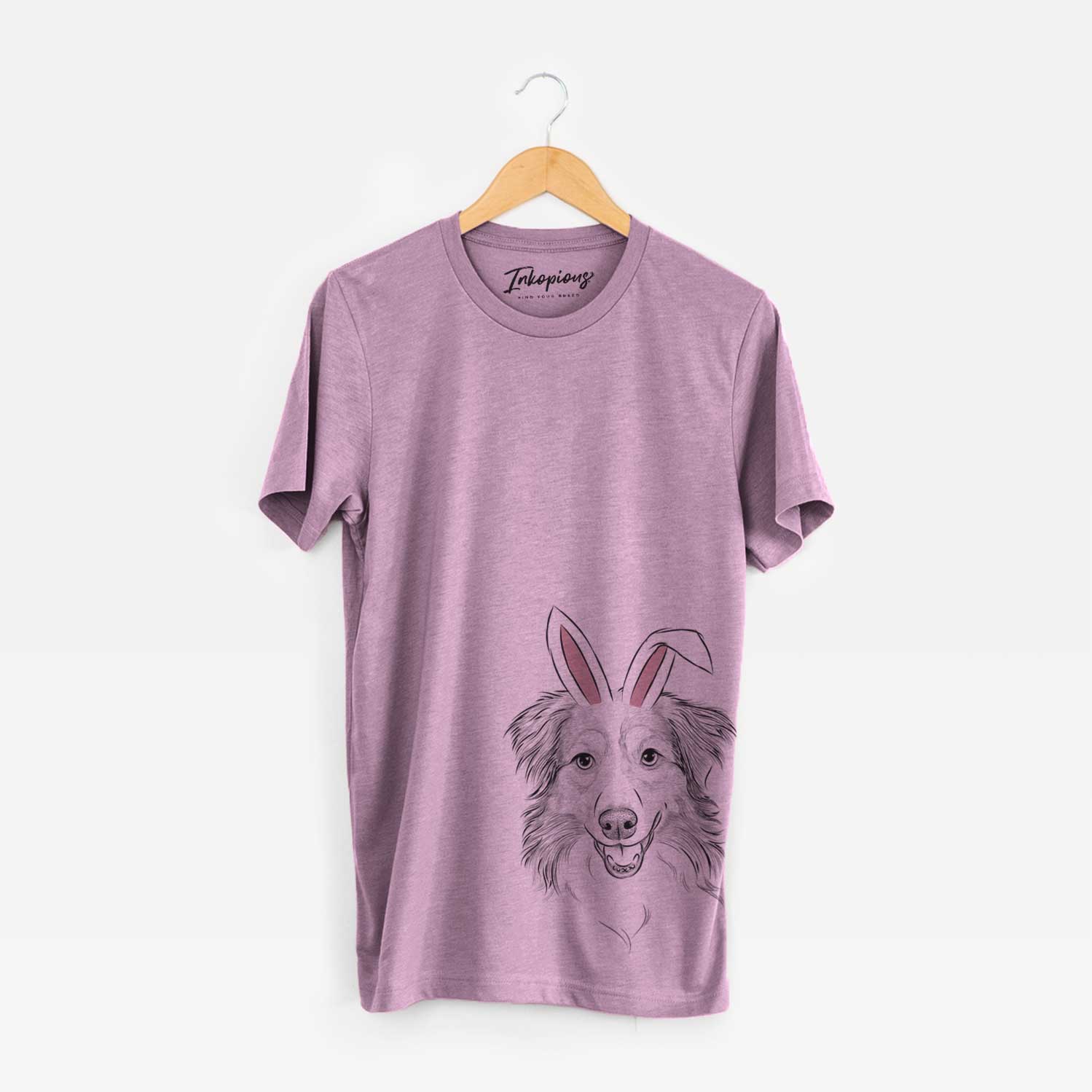 Easter Hattie the Australian Shepherd - Unisex Crewneck - Image 4