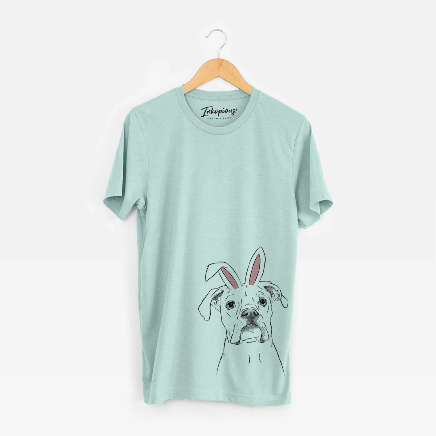 Easter Henley the Boxer - Unisex Crewneck - Image 5