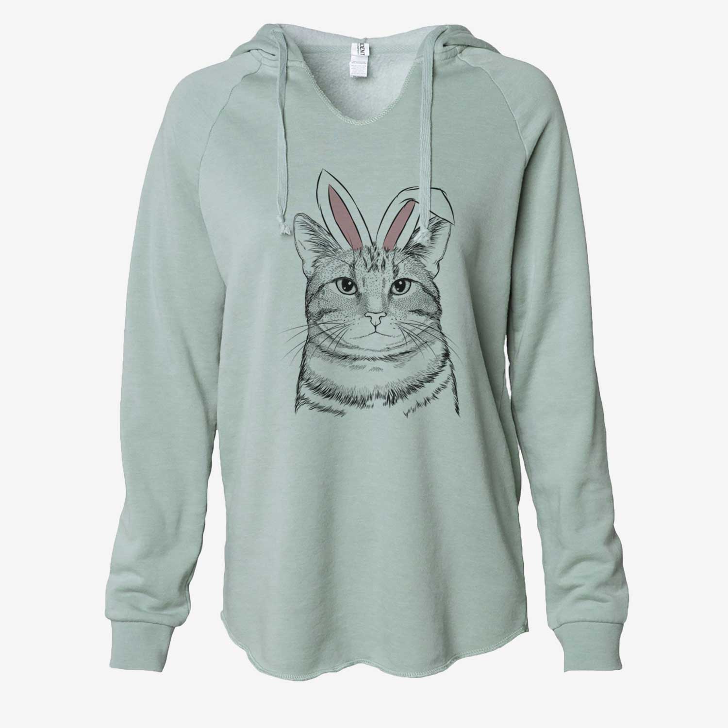 Easter Henry the Bengal - Cali Wave Hooded Sweatshirt - Image 7