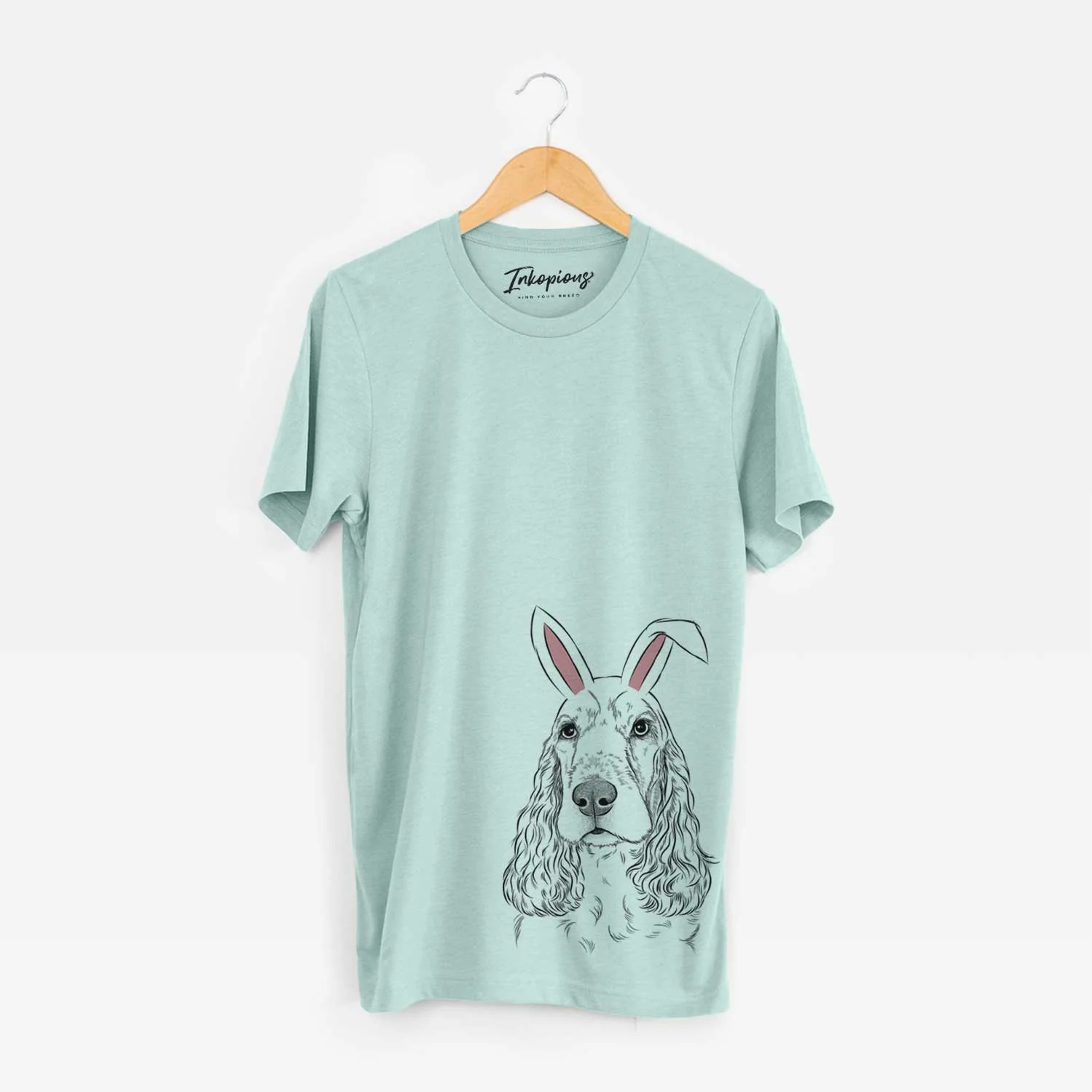 Easter Henry the English Cocker Spaniel - Unisex Crewneck - Image 5