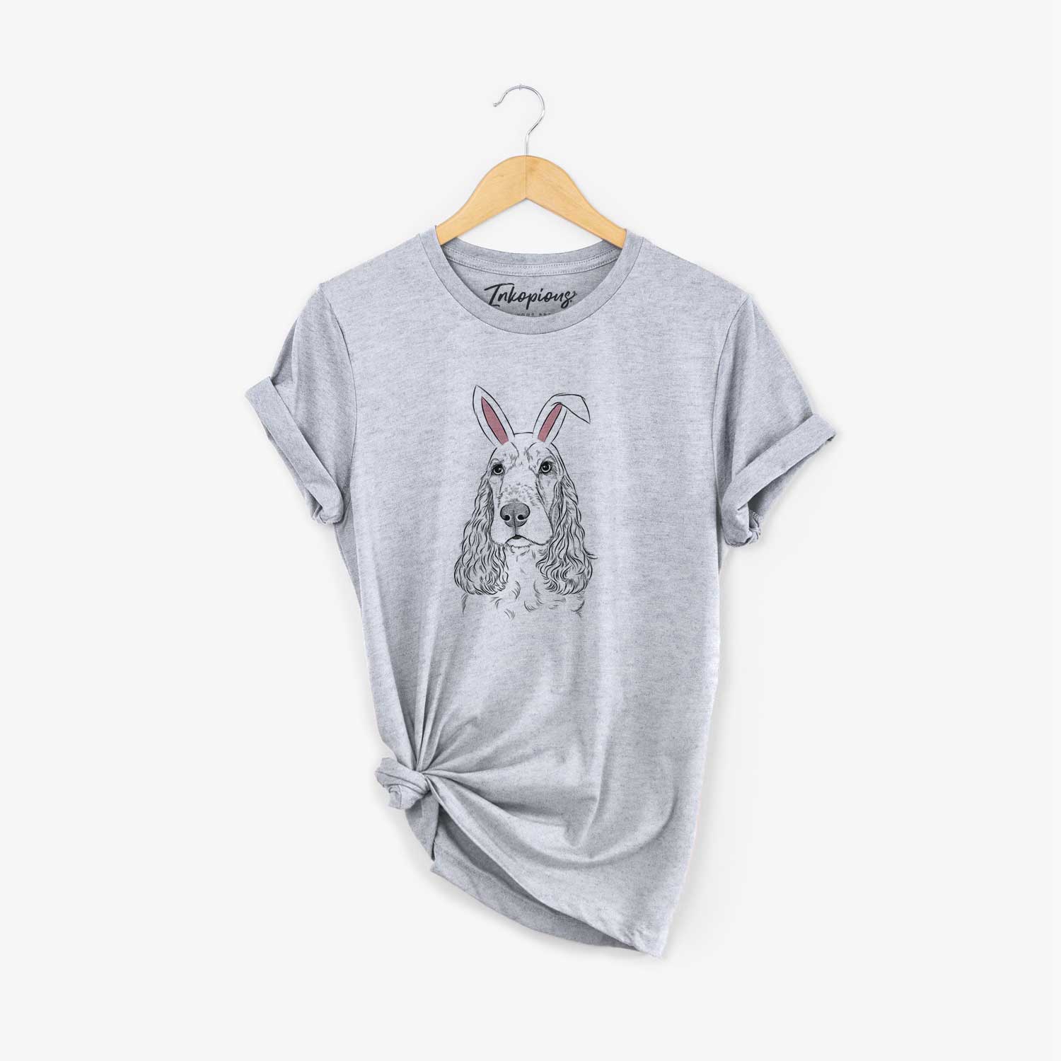 Easter Henry the English Cocker Spaniel - Unisex Crewneck - Image 6