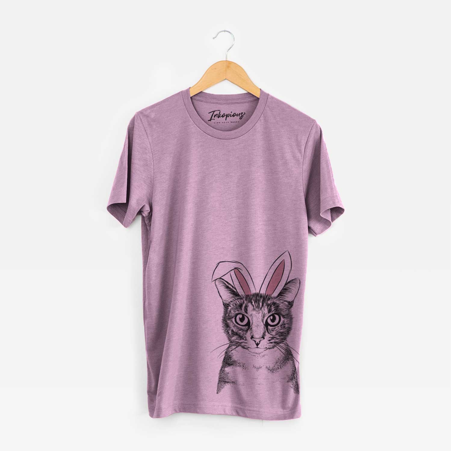 Easter Hobbes the Tabby Cat - Unisex Crewneck - Image 4