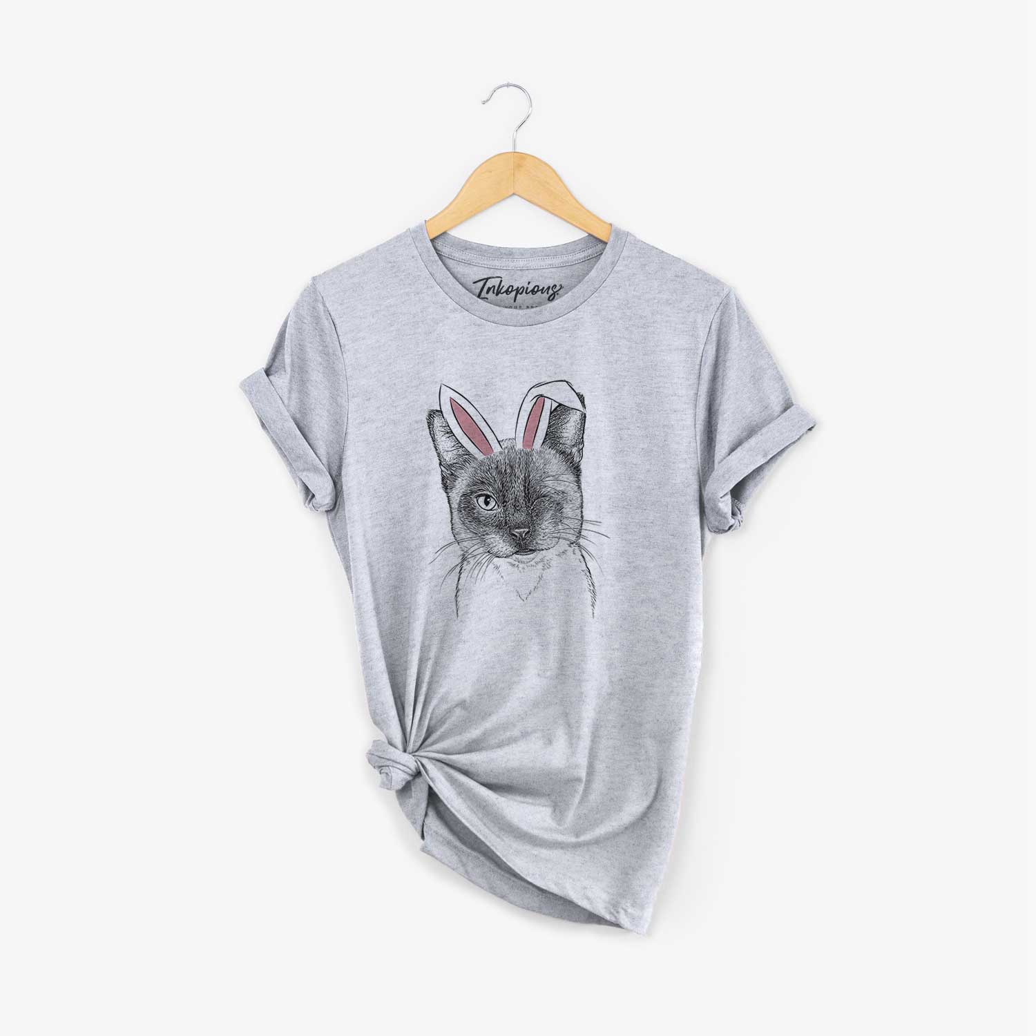 Easter Hoggle the Siamese Cat - Unisex Crewneck - Image 6