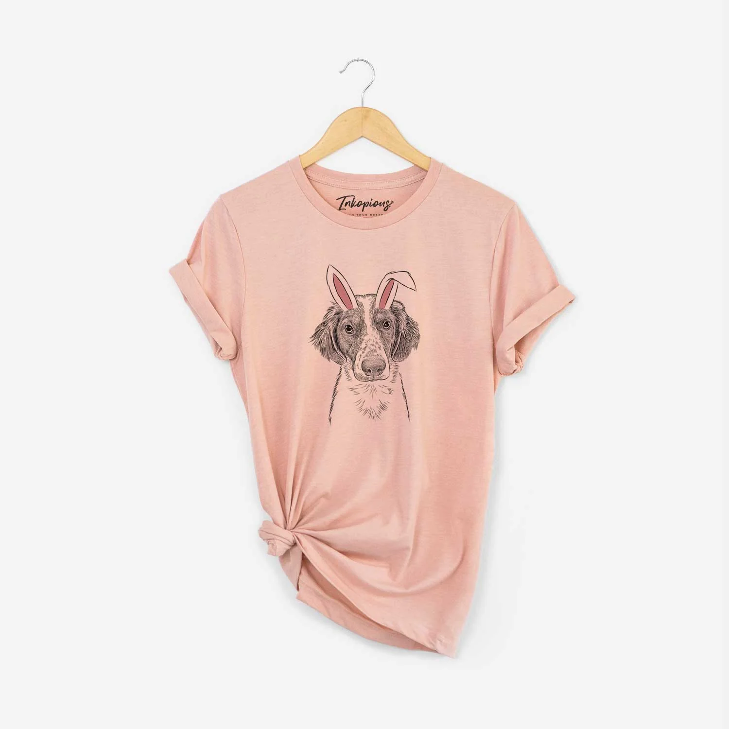 Easter Holly the Brittany Spaniel - Unisex Crewneck