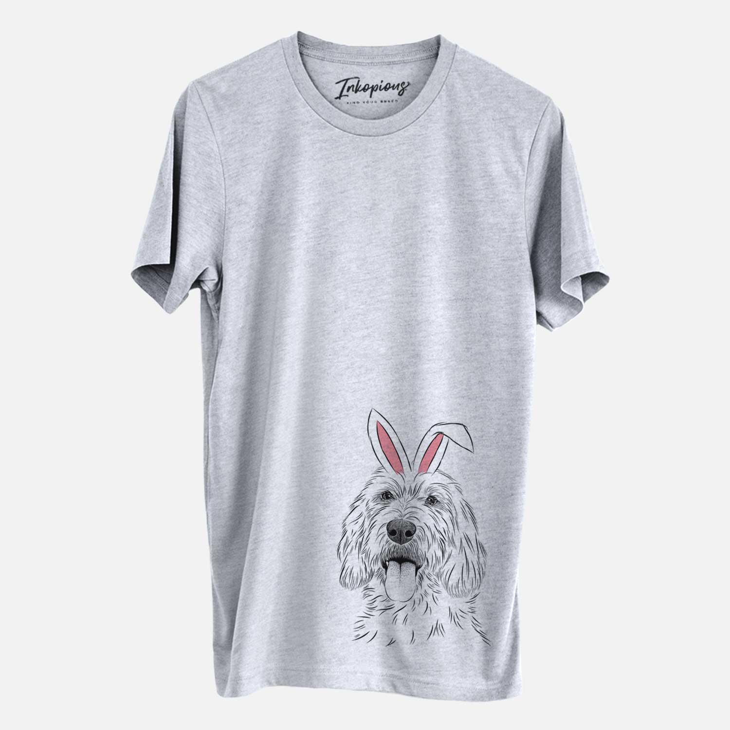 Easter Homer the Grand Basset Griffon Vendeen - Unisex Crewneck - Image 2