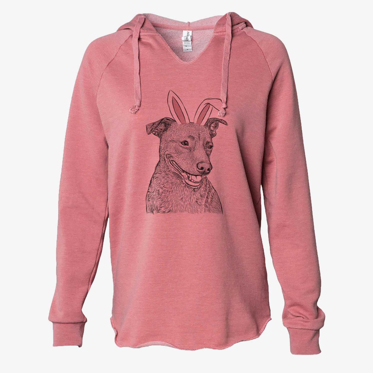 Easter Honey the Lab Pit Mix - Cali Wave Hooded Sweatshirt - Image 6
