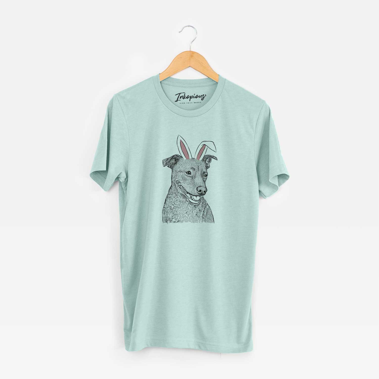 Easter Honey the Lab Pit Mix - Unisex Crewneck - Image 9
