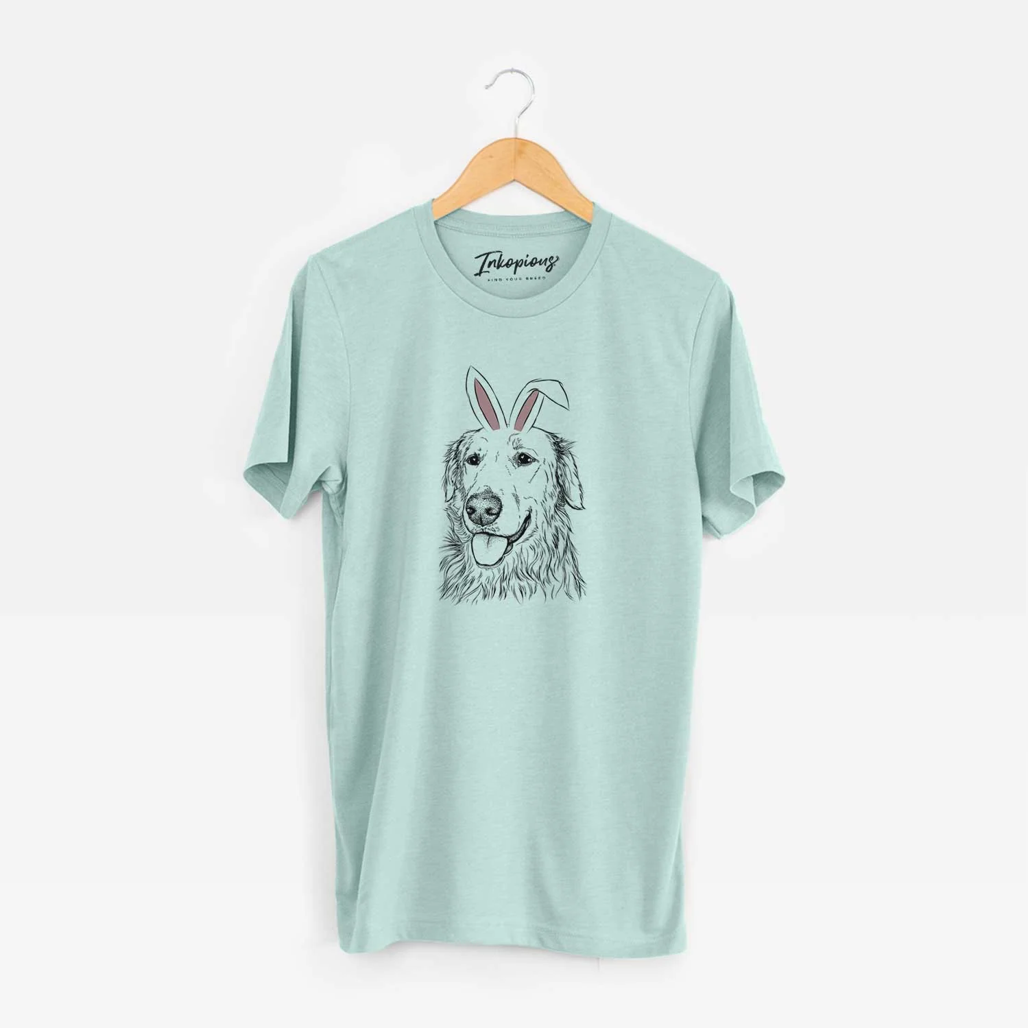 Easter Hopper the Golden Retriever - Unisex Crewneck - Image 9