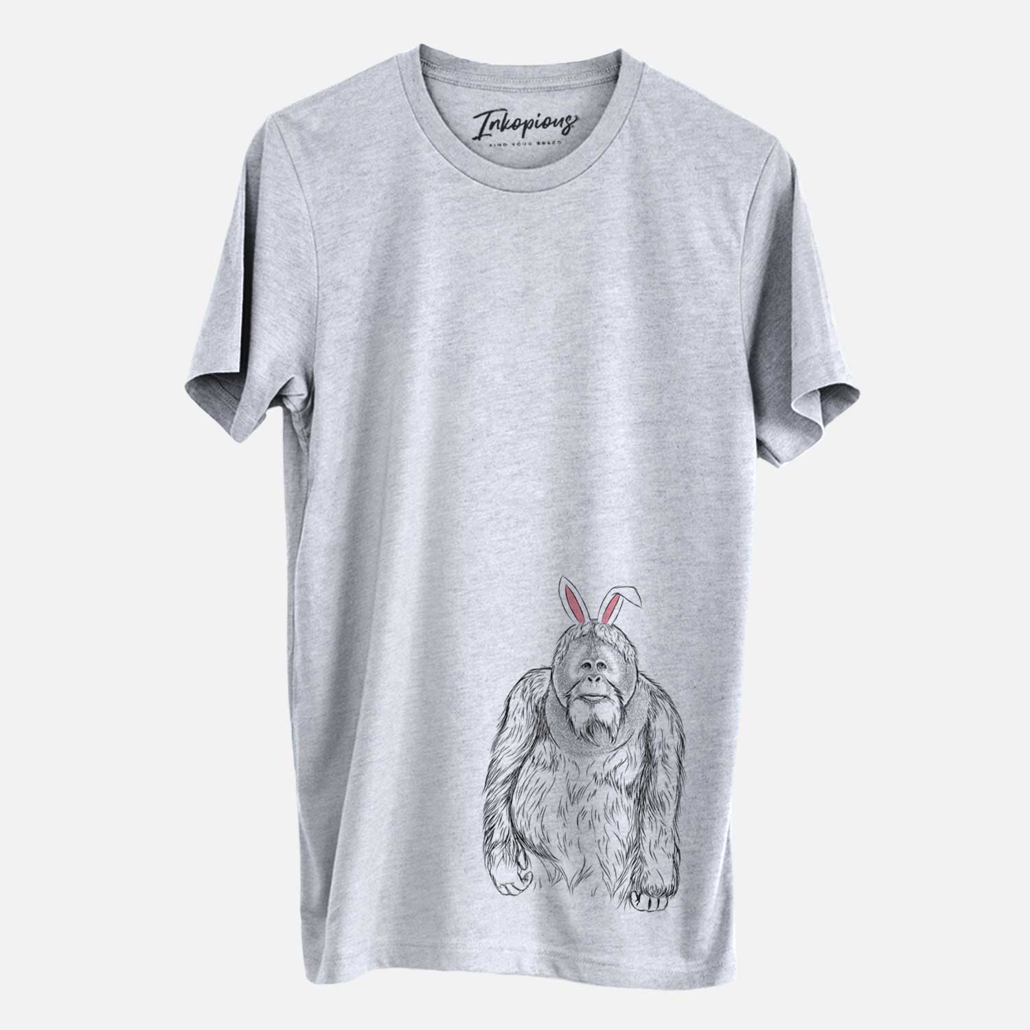 Easter Horace the Male Orangutan - Unisex Crewneck - Image 2