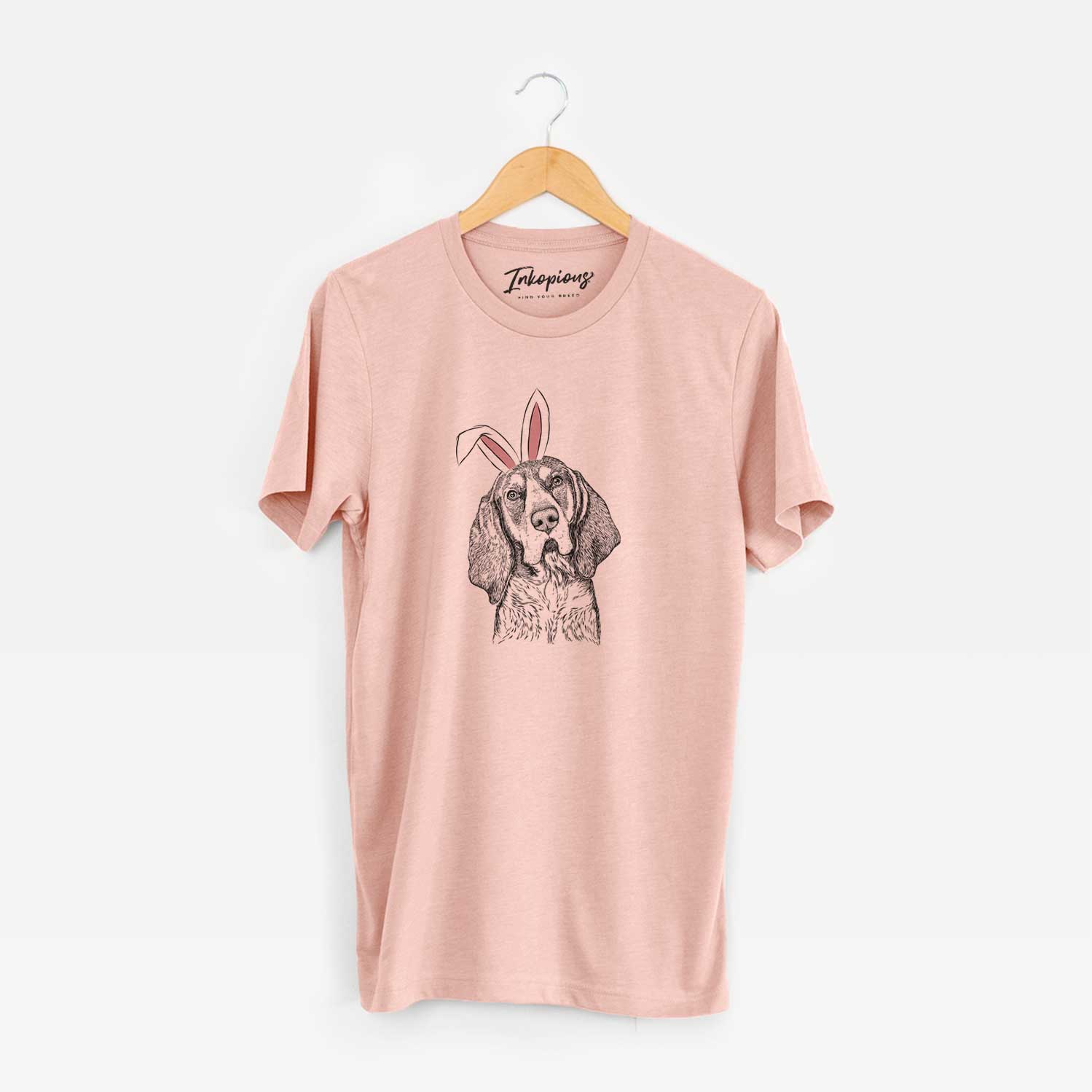 Easter Huck the Bluetick Coonhound - Unisex Crewneck - Image 7