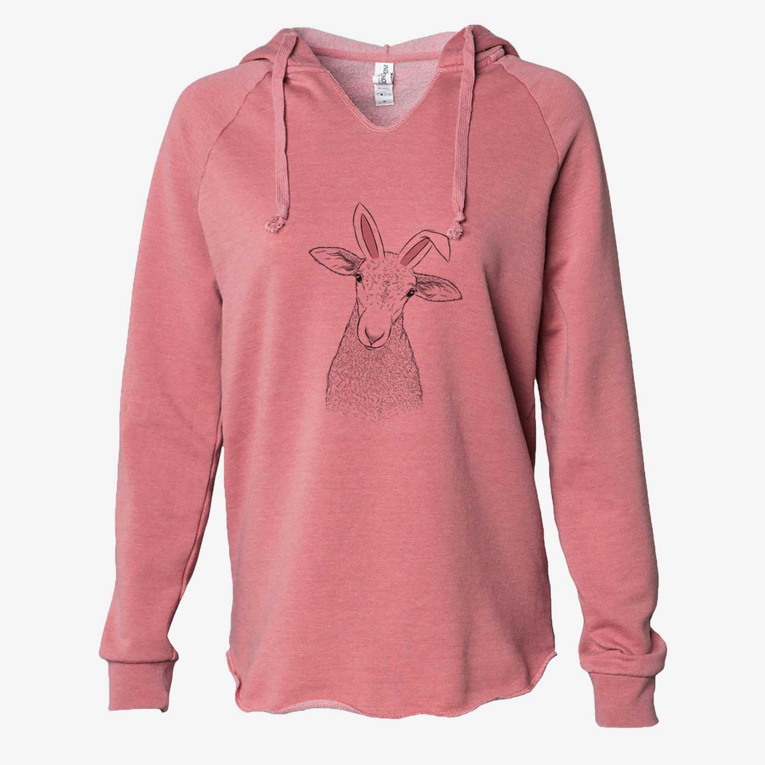 Easter Ivy the Lamb - Cali Wave Hooded Sweatshirt - Image 6