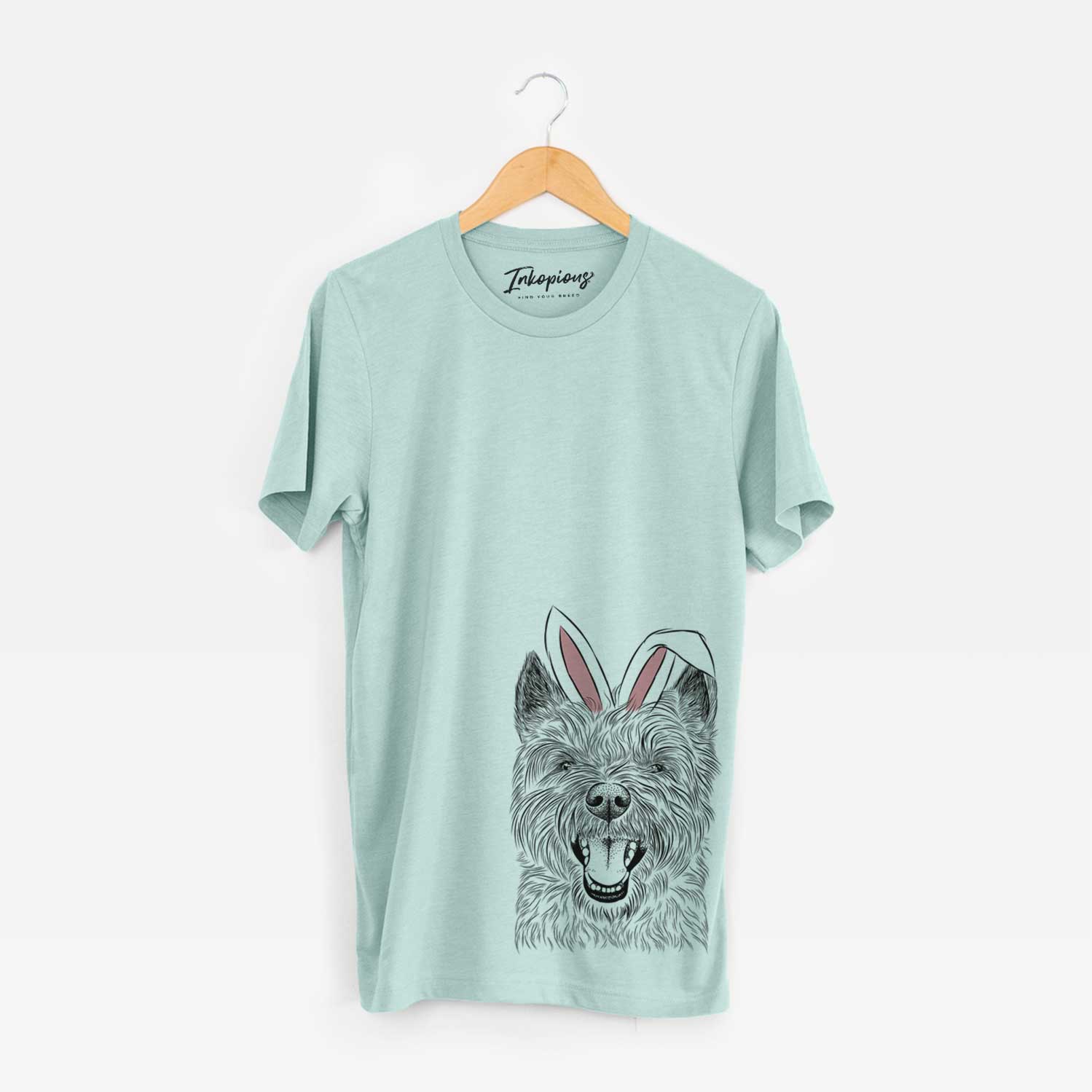 Easter Jeff the Cairn Terrier - Unisex Crewneck - Image 5