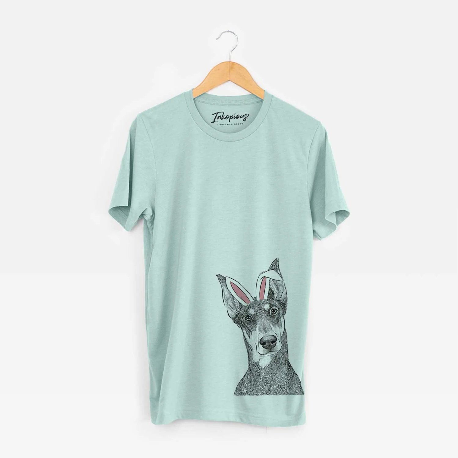 Easter Jenna the Doberman Pinscher - Unisex Crewneck - Image 5