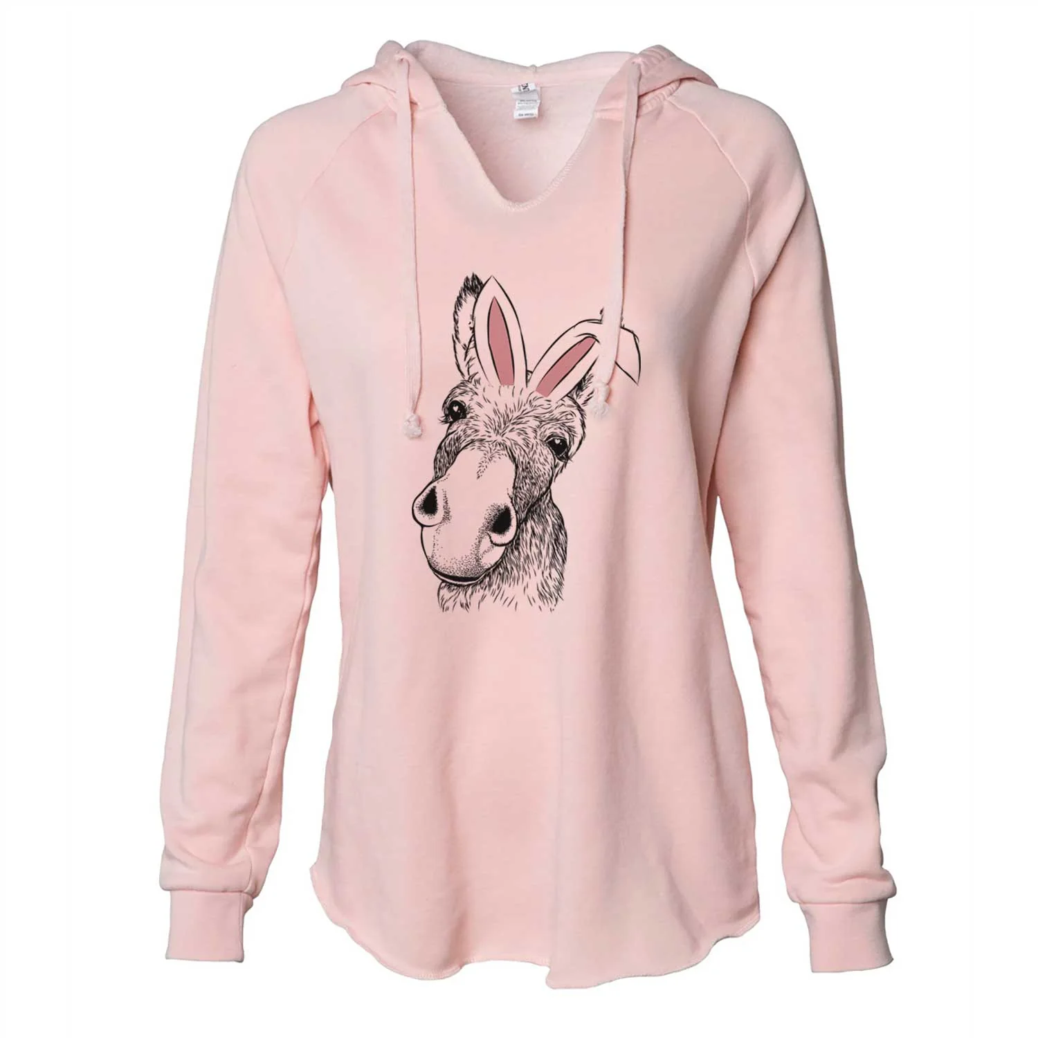 Easter Jenny the Donkey - Cali Wave Hooded Sweatshirt - Image 5