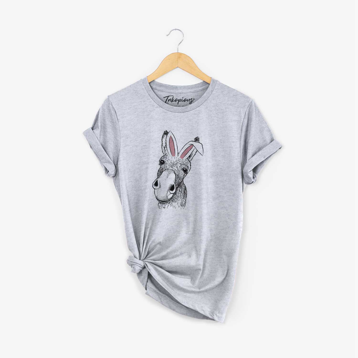 Easter Jenny the Donkey - Unisex Crewneck - Image 6