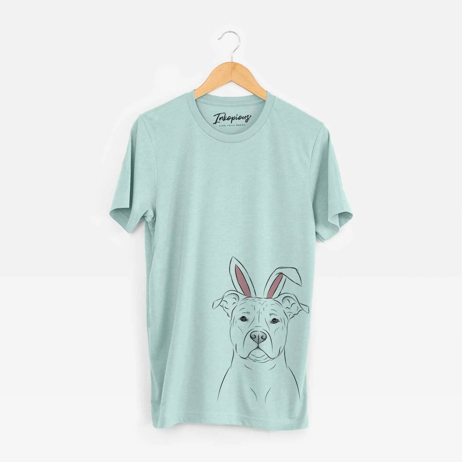 Easter Jethro the American Staffordshire Terrier - Unisex Crewneck - Image 5