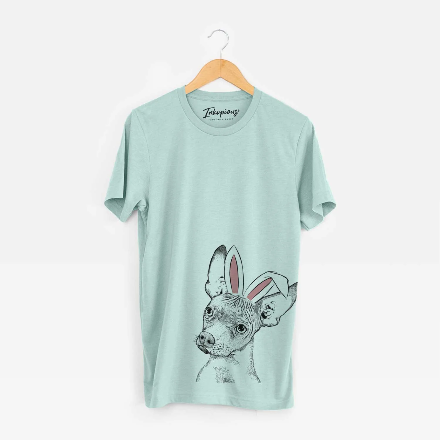 Easter Kahlo the Xoloitzcuintli - Unisex Crewneck - Image 5