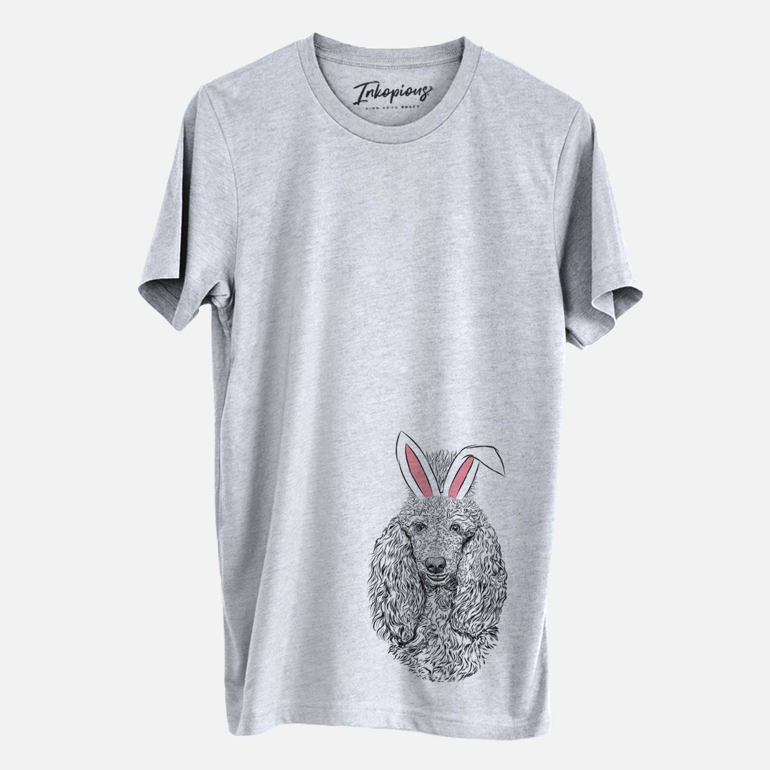 Easter Kenna the Standard Poodle - Unisex Crewneck - Image 2
