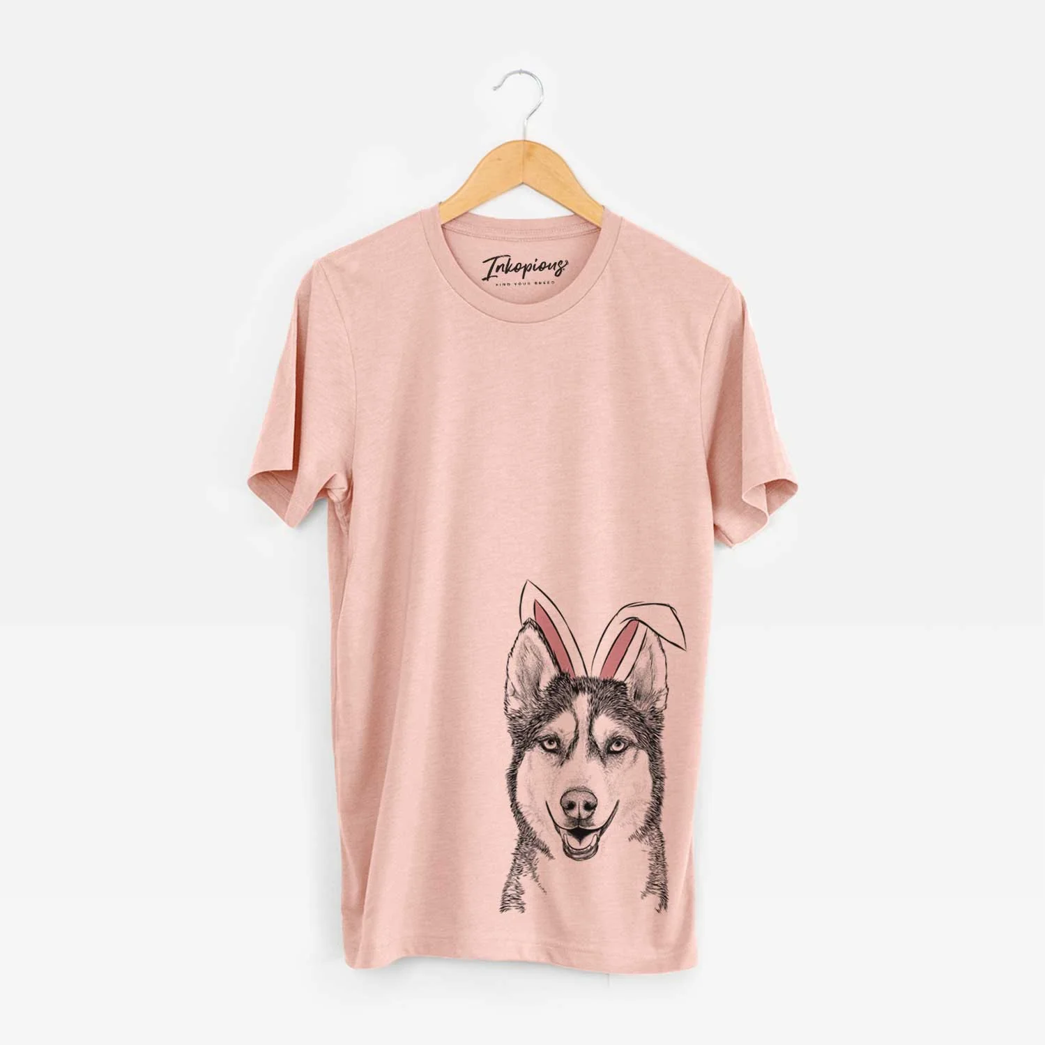 Easter Kira the Siberian Husky - Unisex Crewneck - Image 3