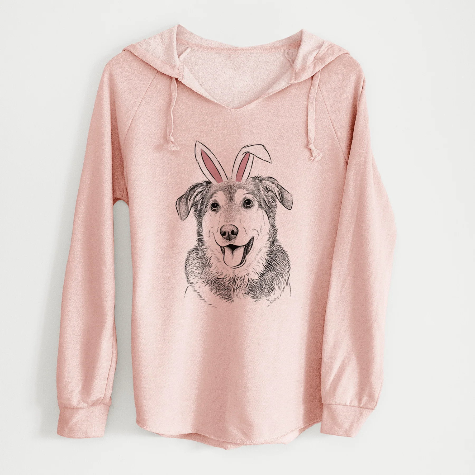 Easter Lance the Lab/Shepherd Mix - Cali Wave Hooded Sweatshirt - Image 5