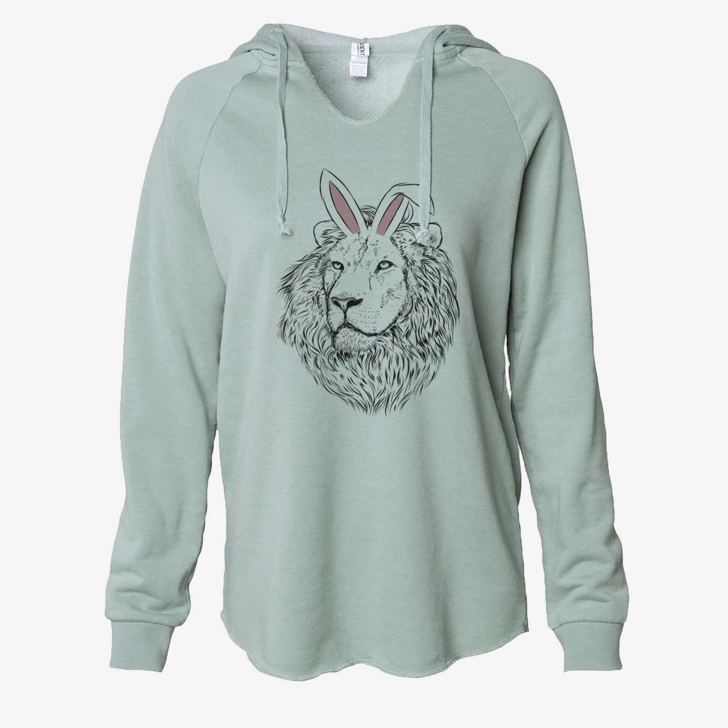 Easter Lenny the Lion - Cali Wave Hooded Sweatshirt - Image 7