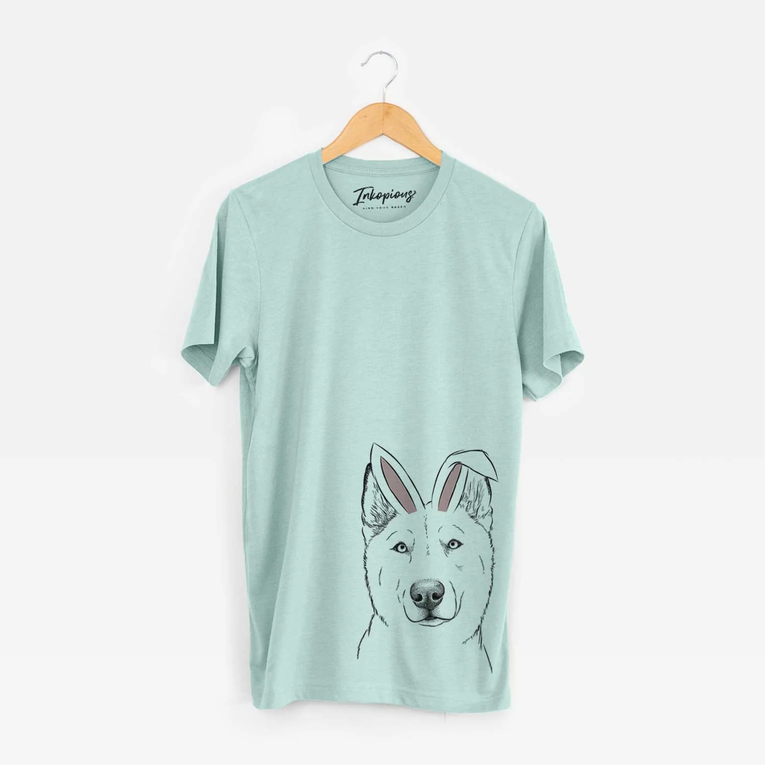 Easter London the Siberian Husky - Unisex Crewneck - Image 5