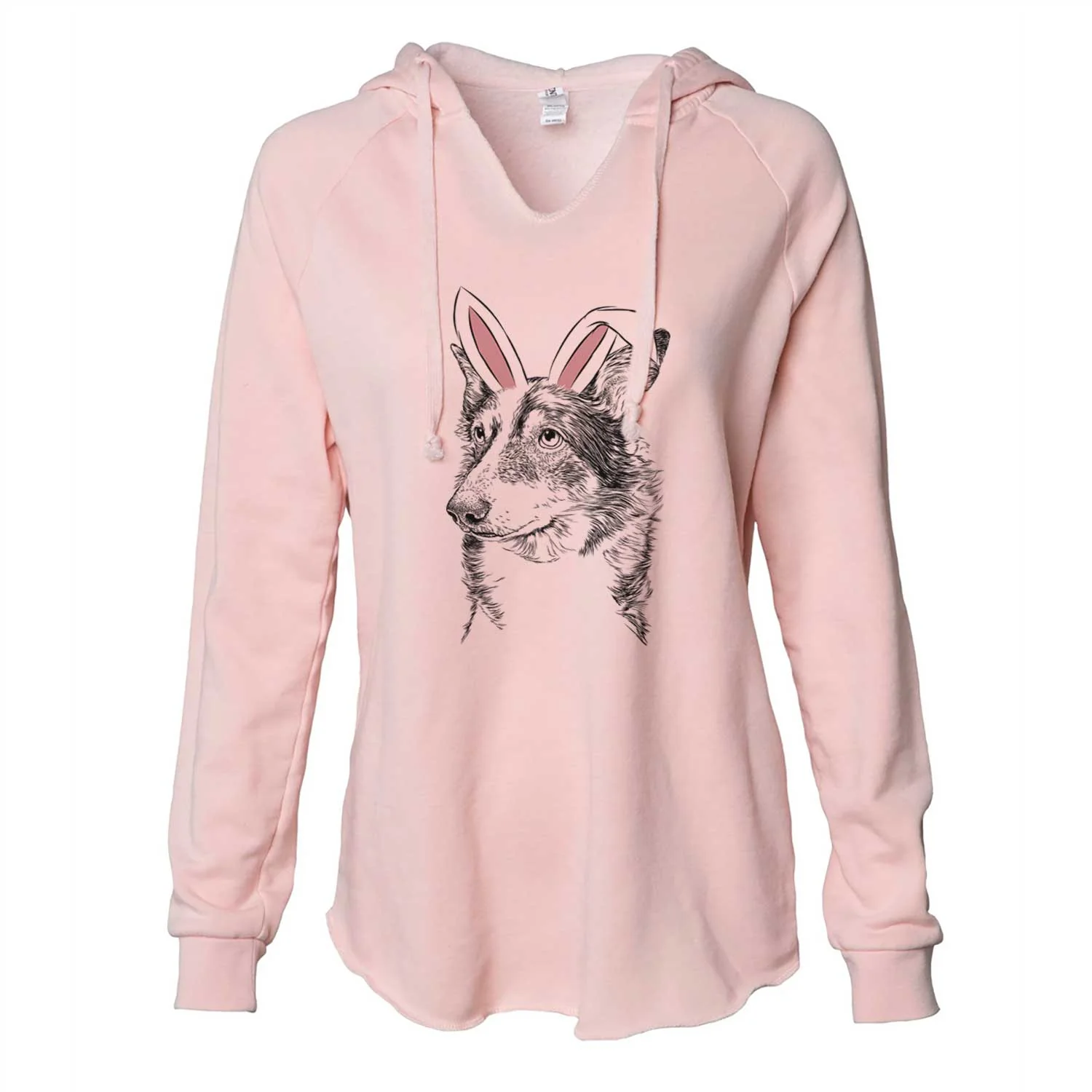 Easter Lucy Goosey the Mixed Breed - Cali Wave Hooded Sweatshirt - Image 5