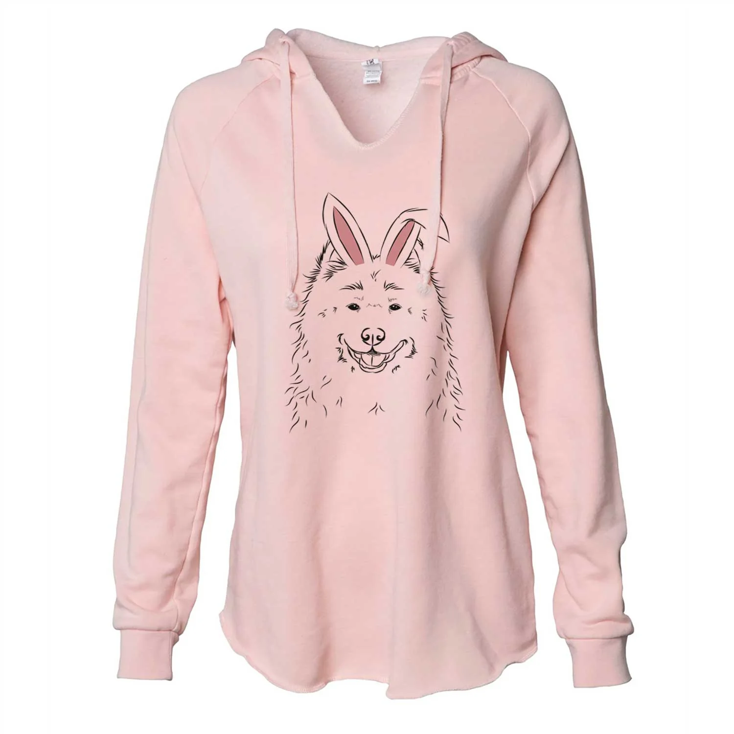 Easter Luka the Samoyed - Cali Wave Hooded Sweatshirt - Image 5