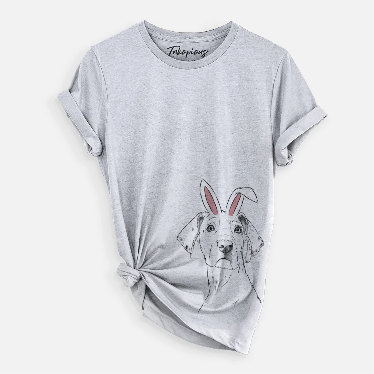 Easter Lumen the Special Needs Great Dane - Unisex Crewneck - Image 2