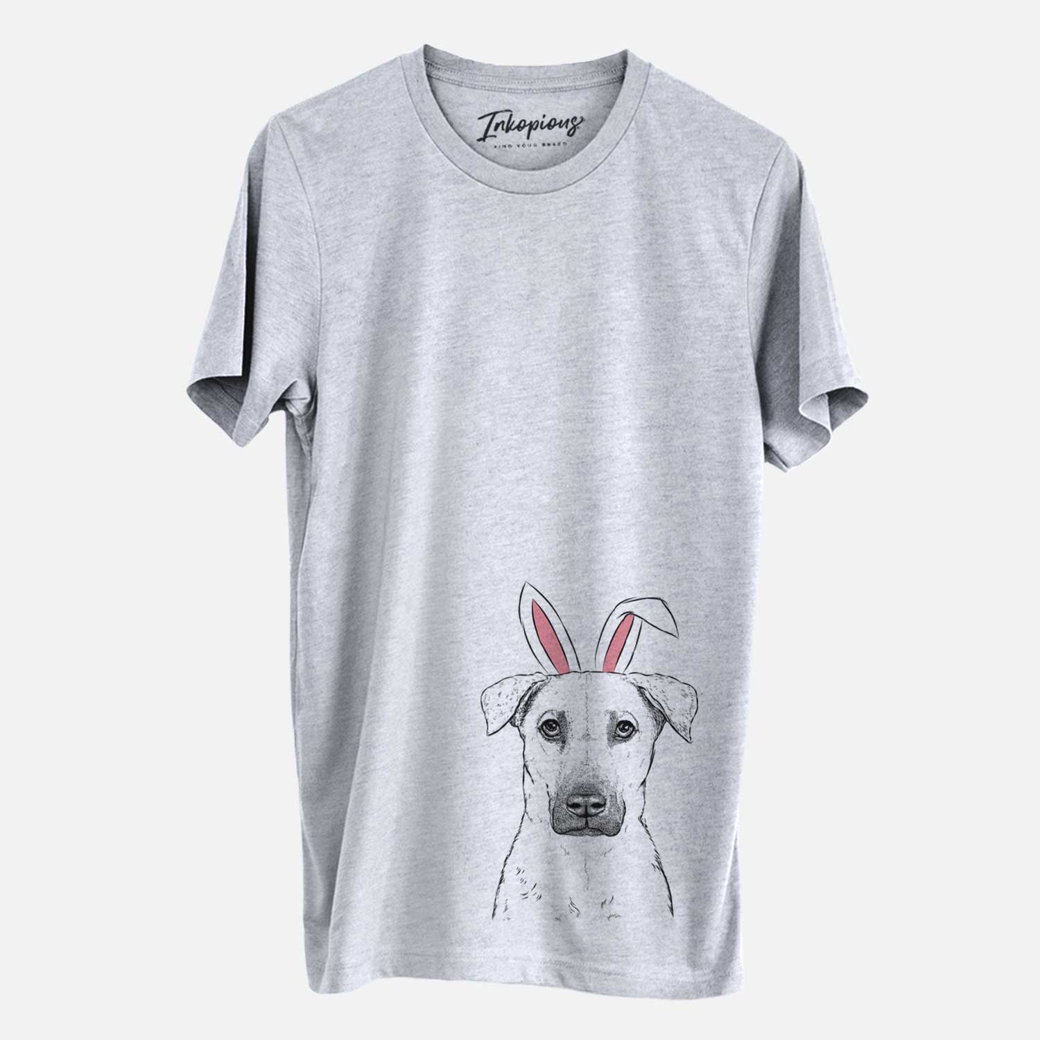 Easter Luna the Black Mouth Cur - Unisex Crewneck - Image 2