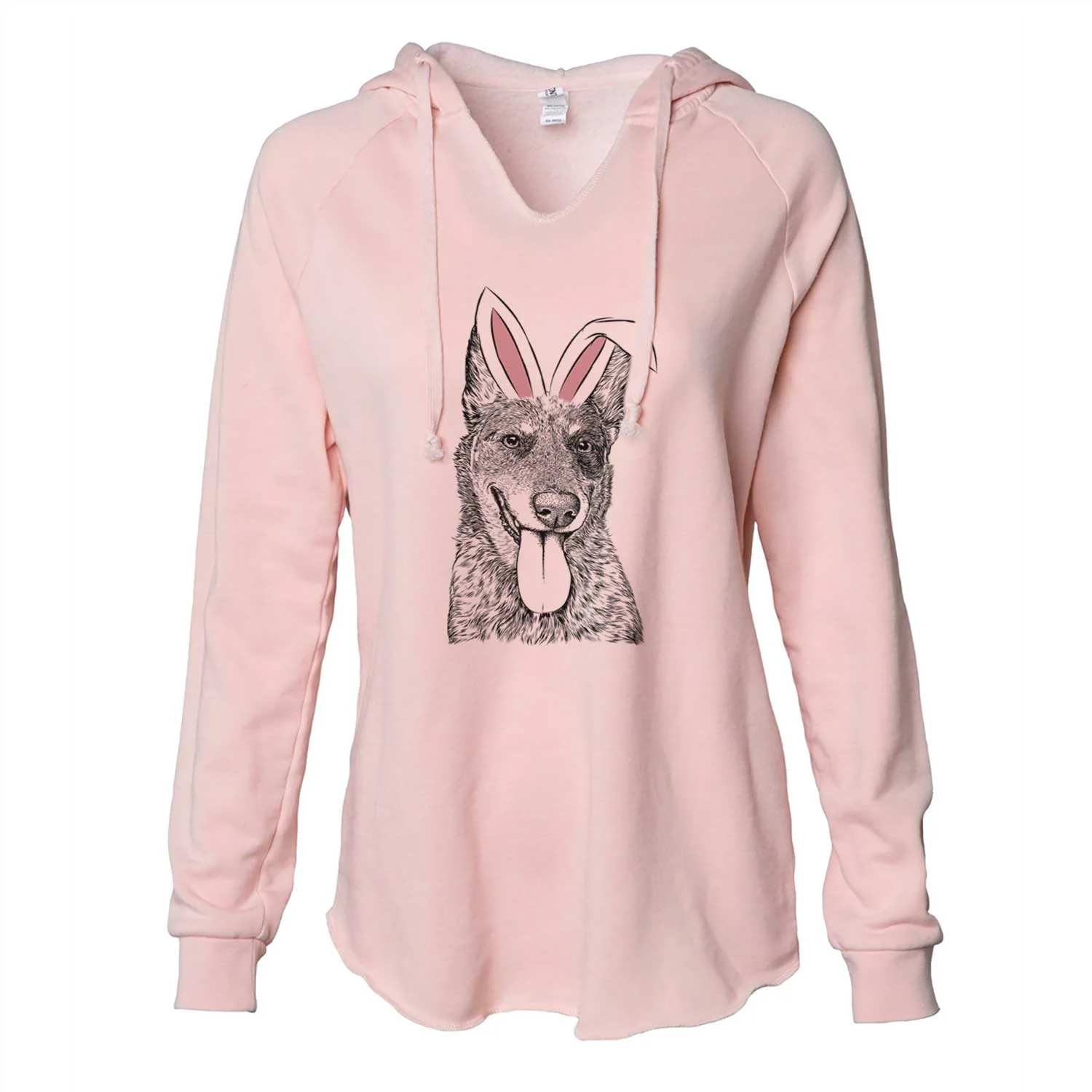 Easter Madison the Blue Heeler - Cali Wave Hooded Sweatshirt - Image 5