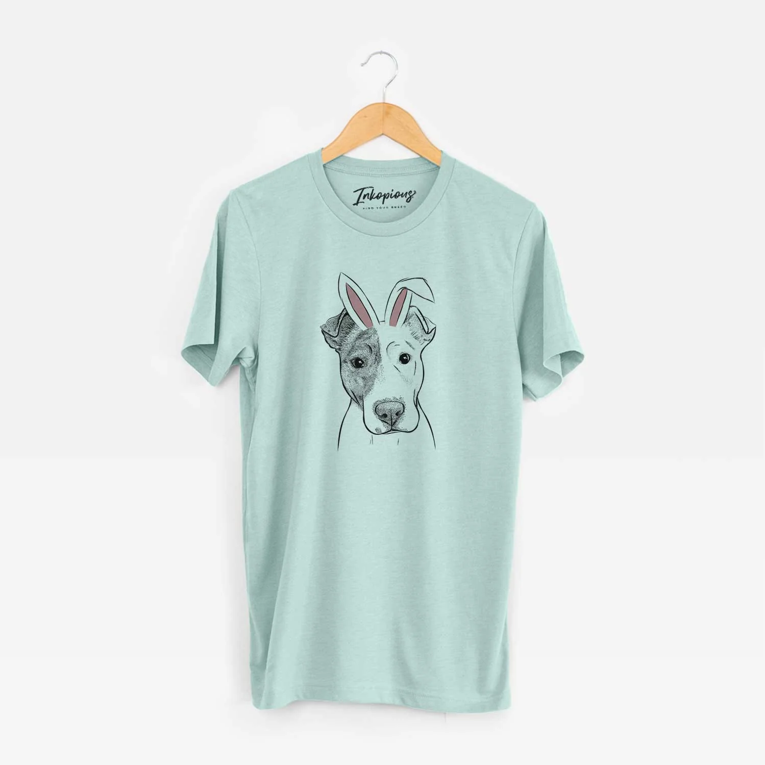 Easter Manchi the Pitbull Mix - Unisex Crewneck - Image 9