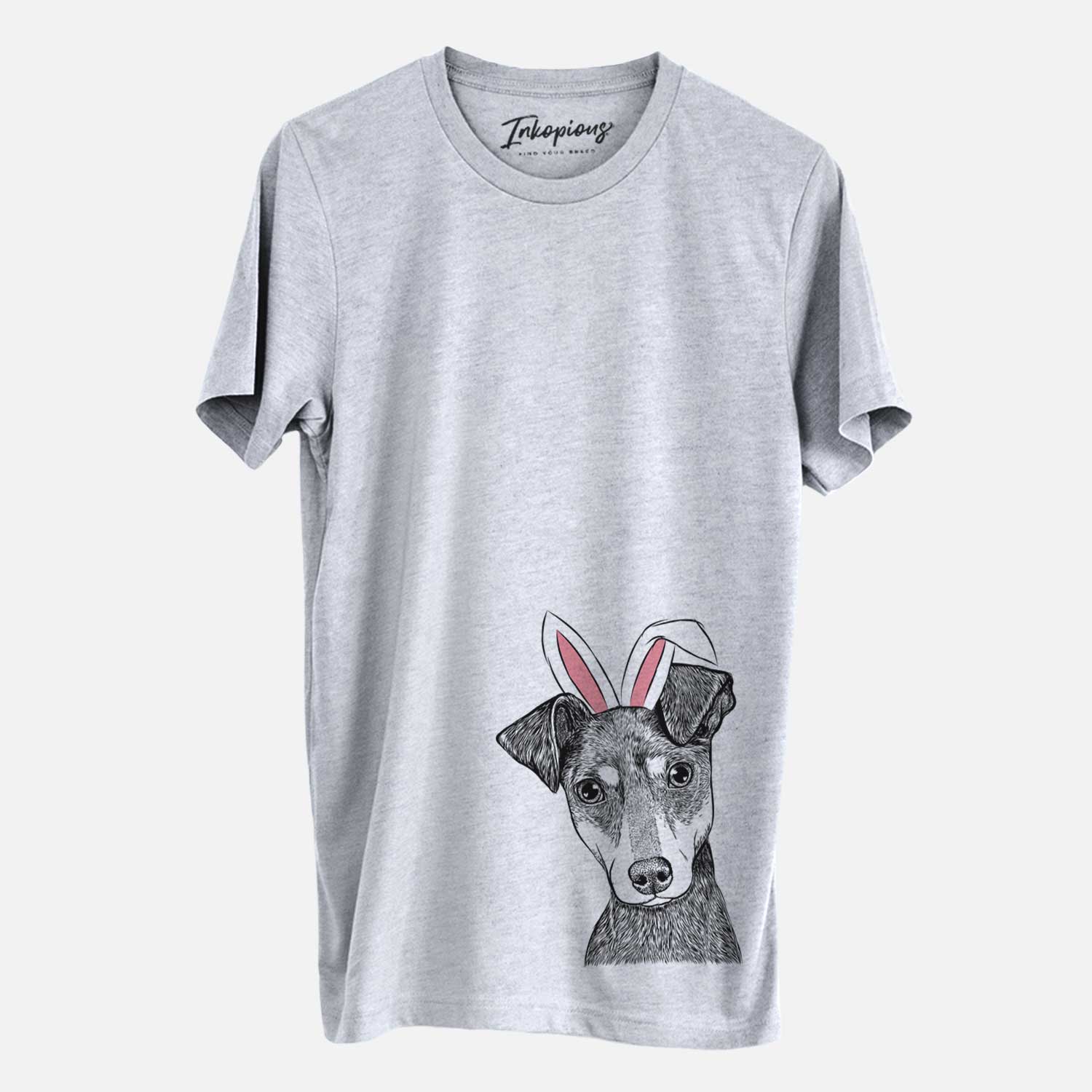 Easter Manny the Manchester Terrier - Unisex Crewneck - Image 2