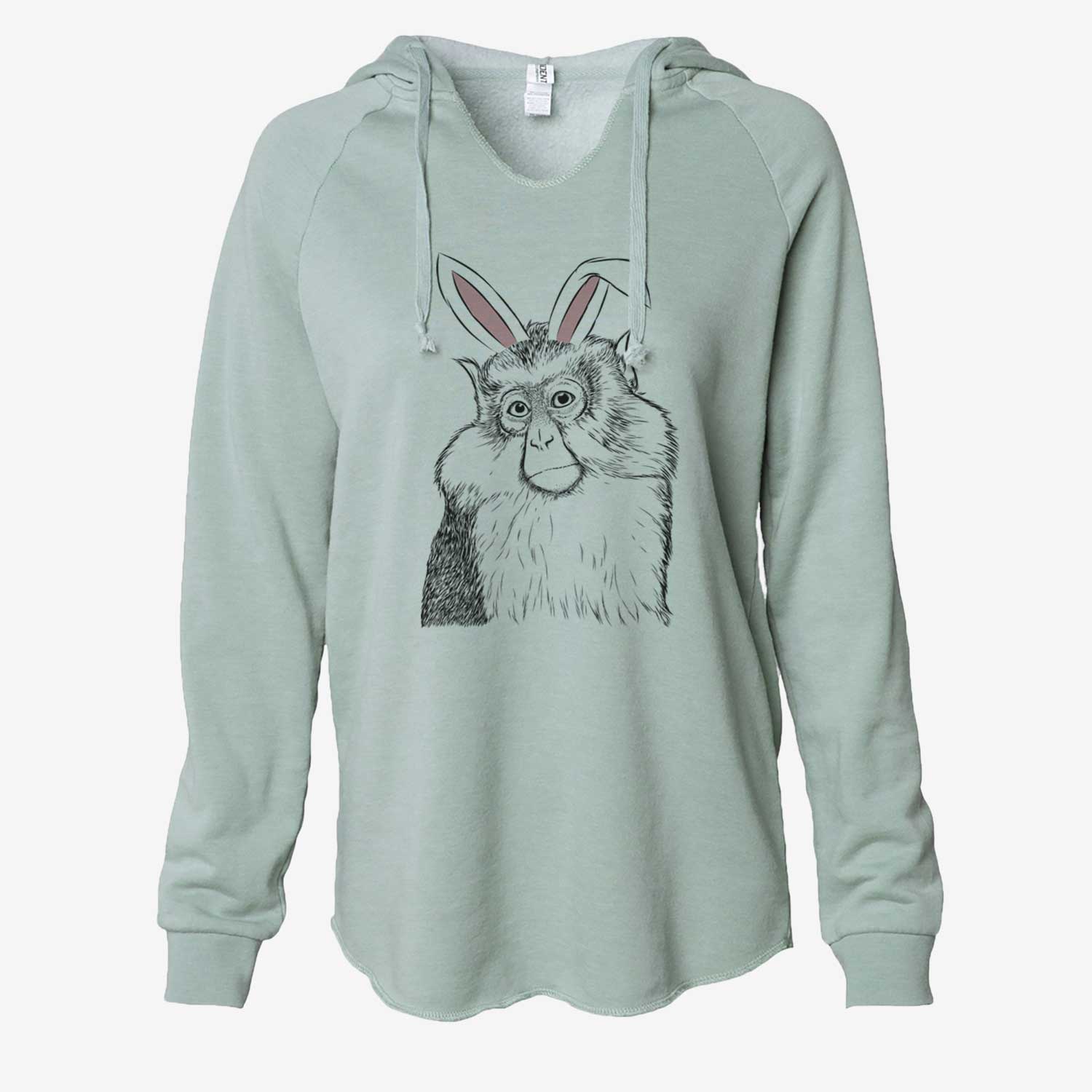 Easter Matata the Mona Monkey - Cali Wave Hooded Sweatshirt - Image 7