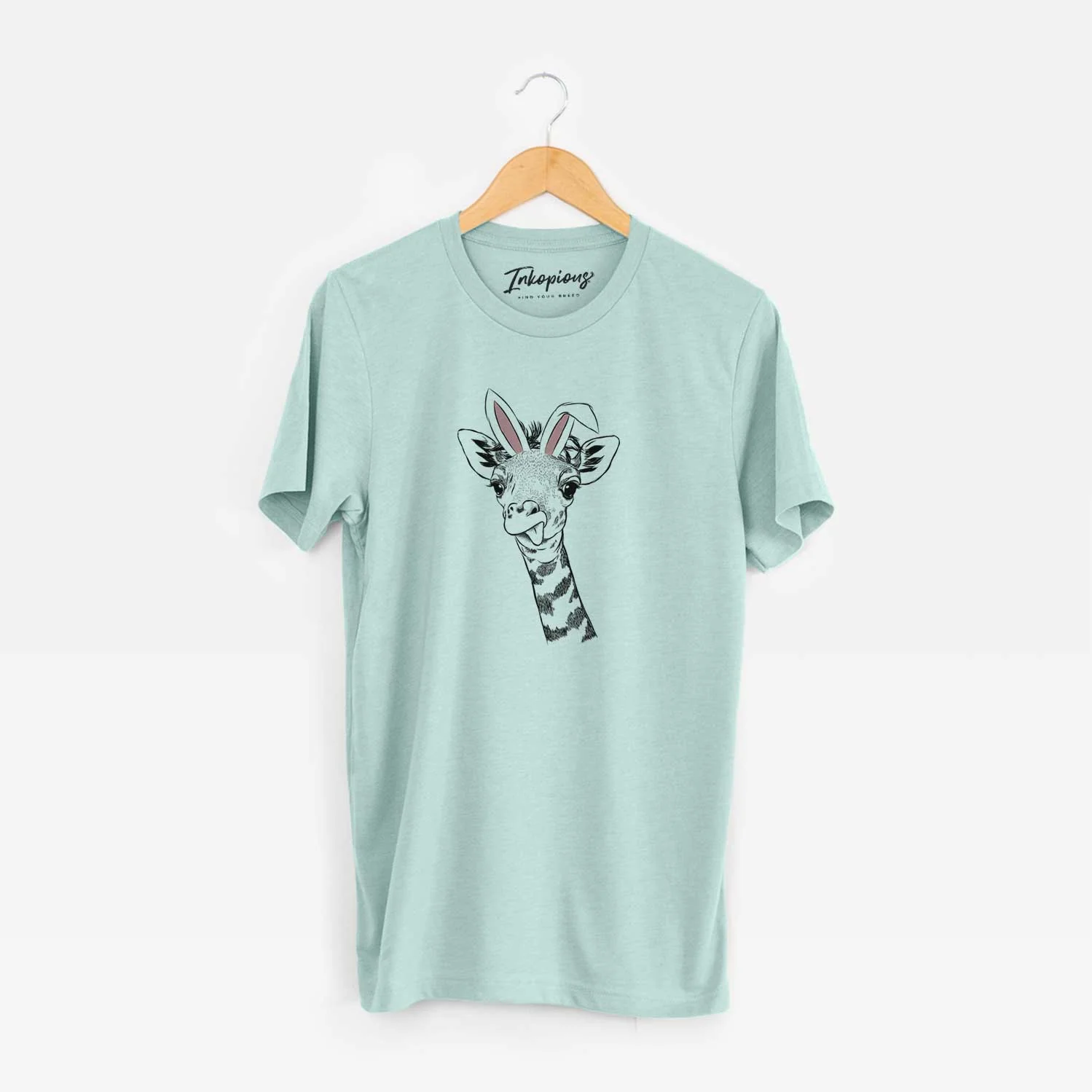 Easter Mel the Baby Giraffe - Unisex Crewneck - Image 9