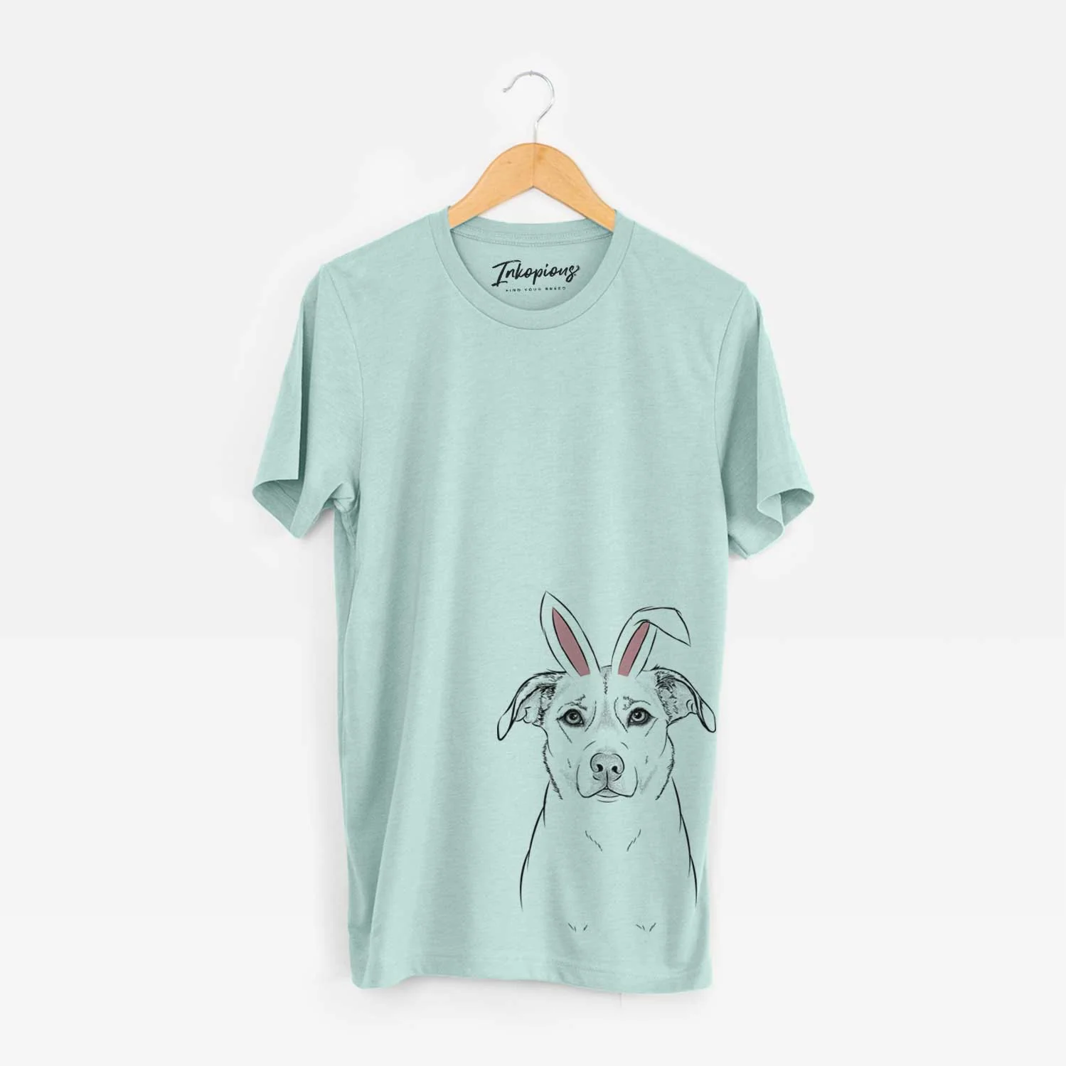 Easter Mica the Labrador Pittbull Mix - Unisex Crewneck - Image 5