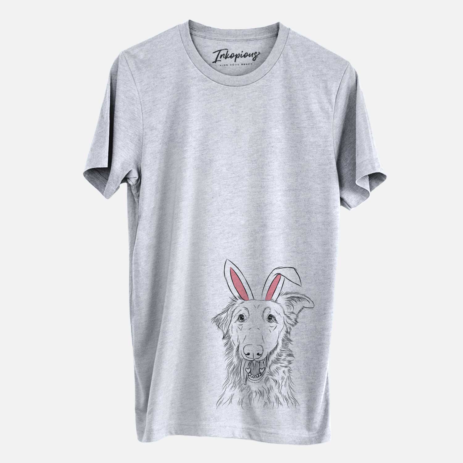 Easter Mila the Mixed Breed - Unisex Crewneck - Image 2