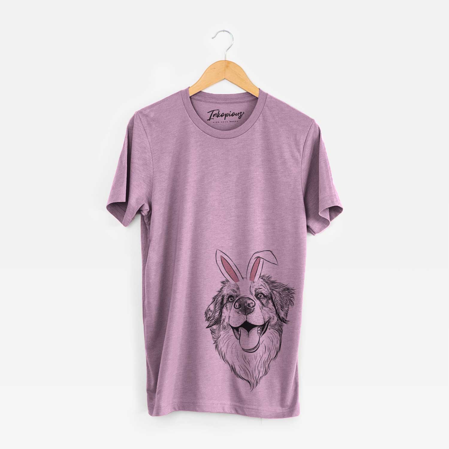 Easter Mila the Australian Shepherd - Unisex Crewneck - Image 4