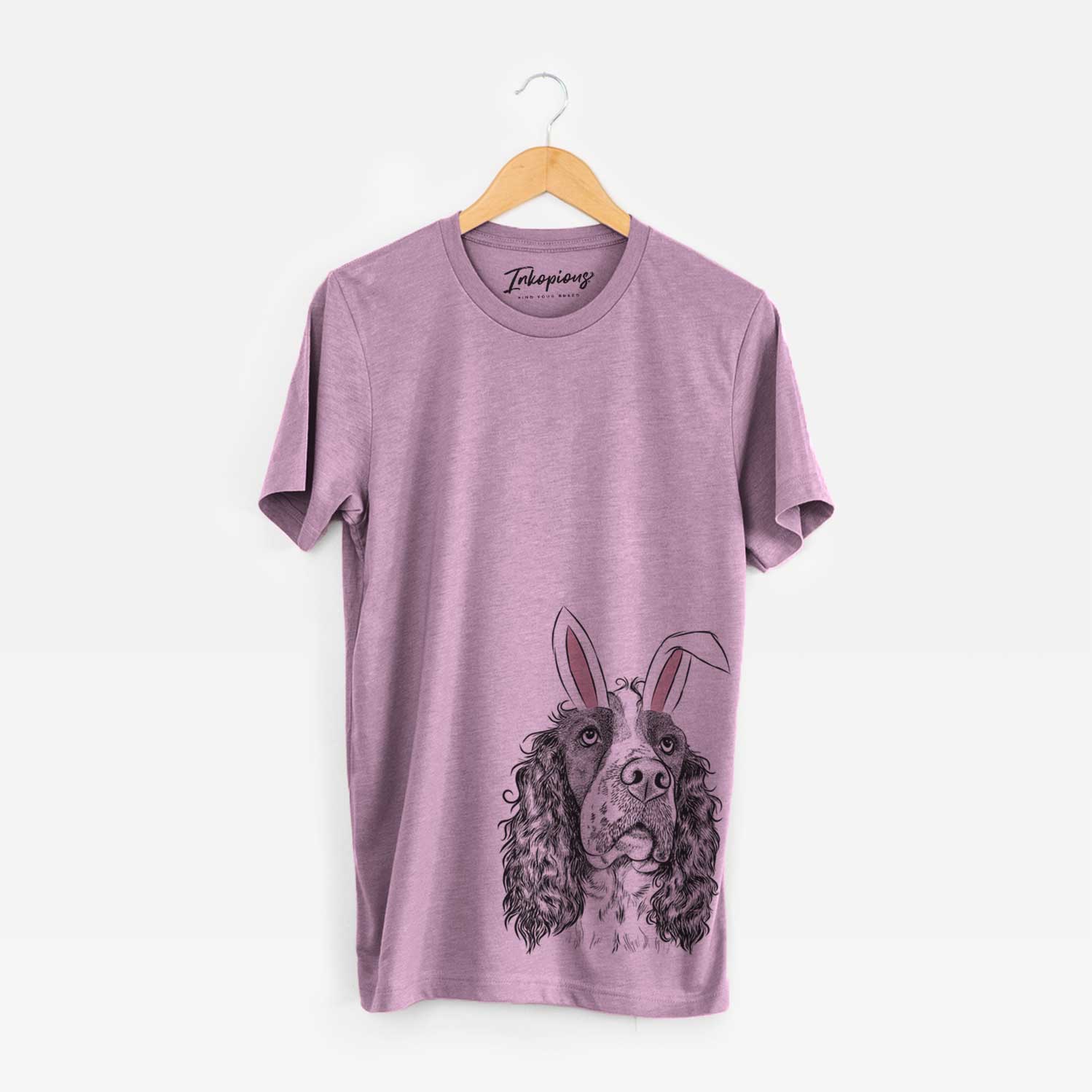 Easter Millie Mae the English Springer Spaniel - Unisex Crewneck - Image 4