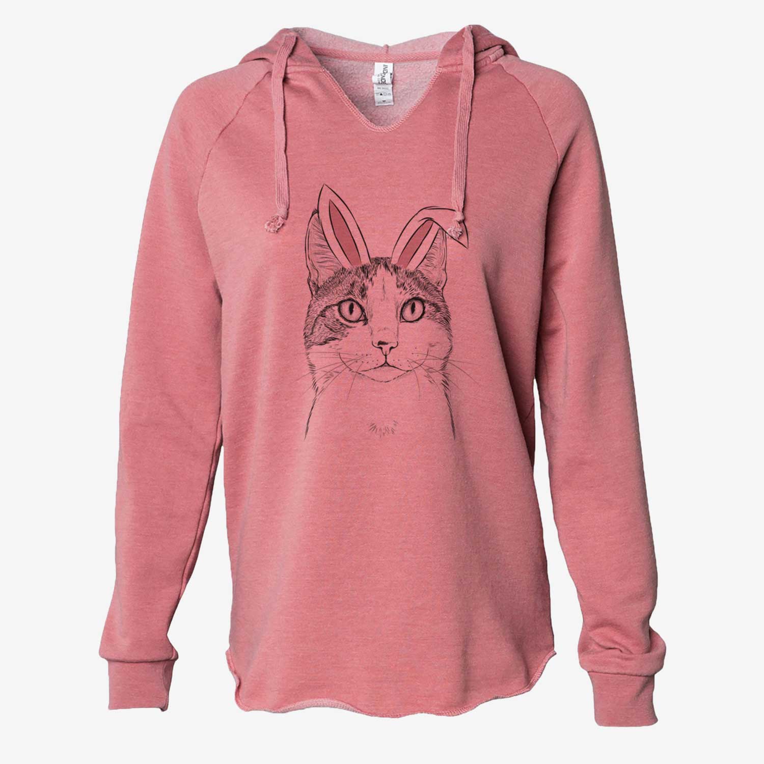 Easter Mini Griffin the Domestic Shorthair Cat - Cali Wave Hooded Sweatshirt - Image 6