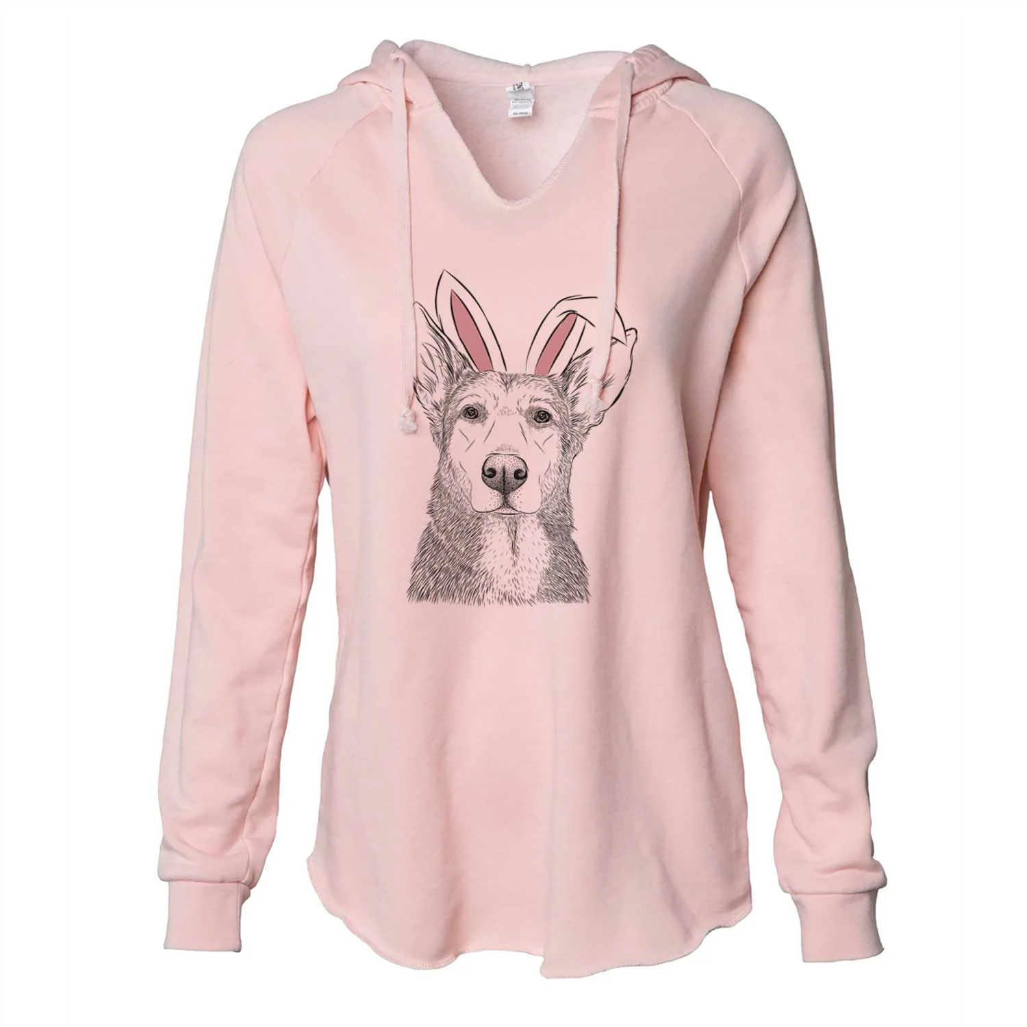 Easter Misty the German Shepherd Mix - Cali Wave Hooded Sweatshirt - Image 5
