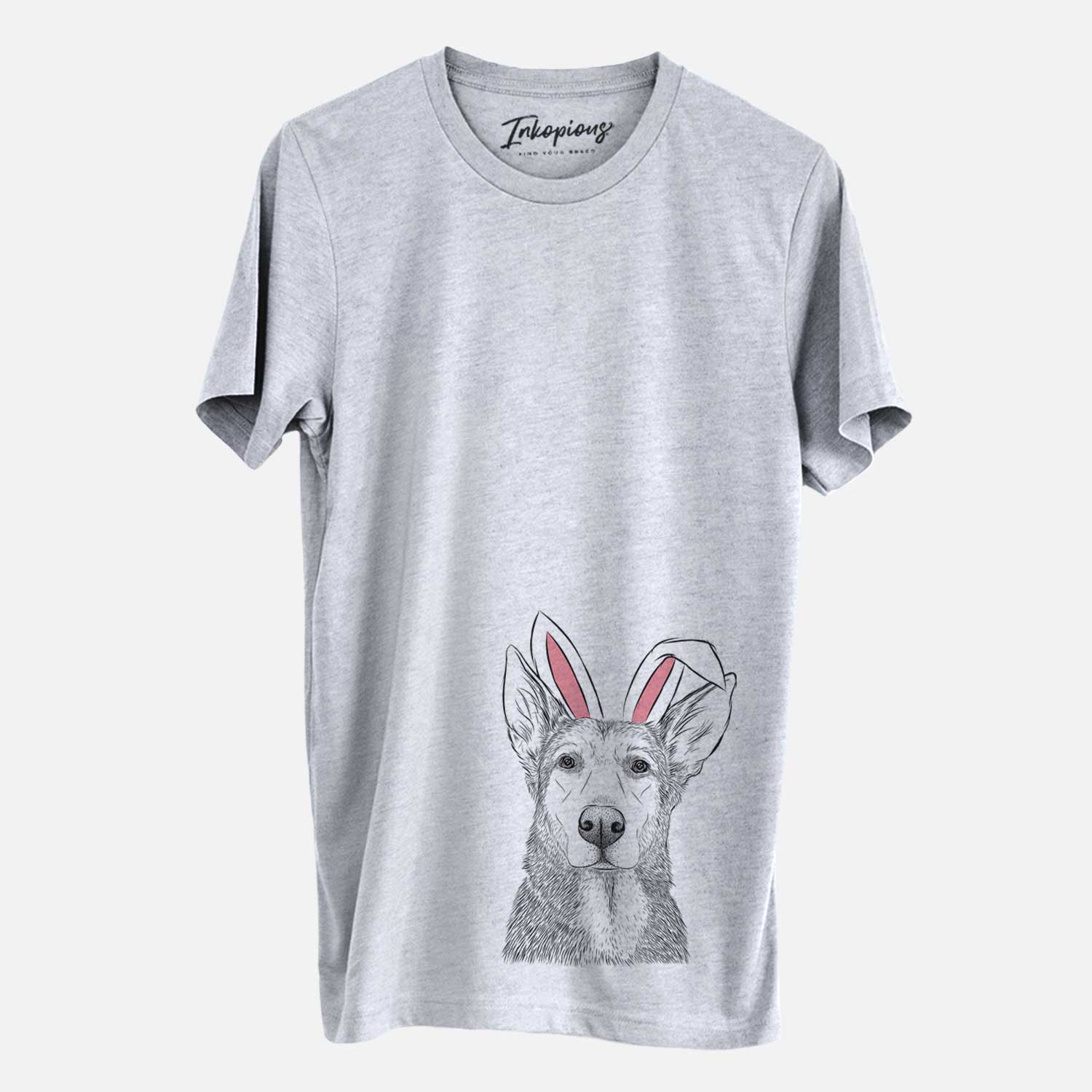 Easter Misty the German Shepherd Mix - Unisex Crewneck - Image 2