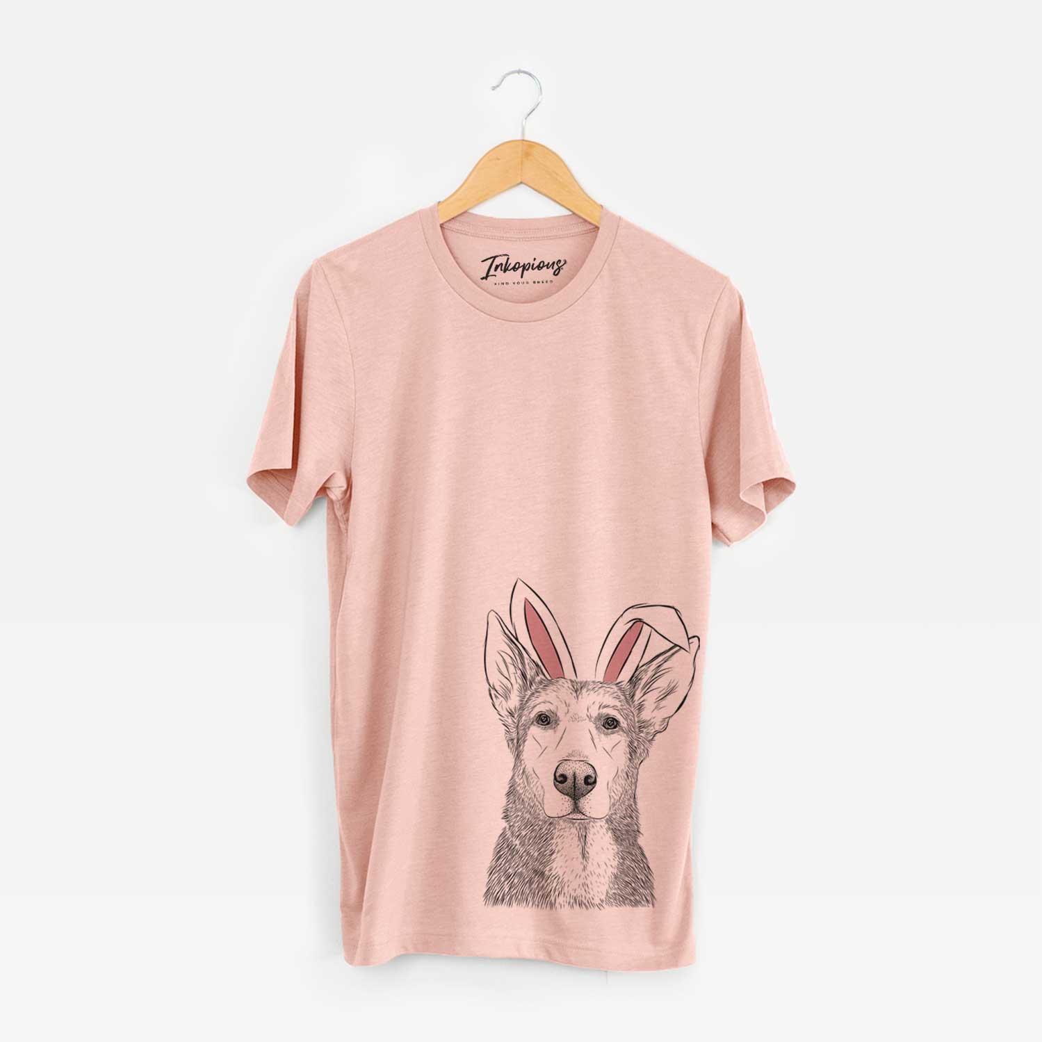 Easter Misty the German Shepherd Mix - Unisex Crewneck - Image 3